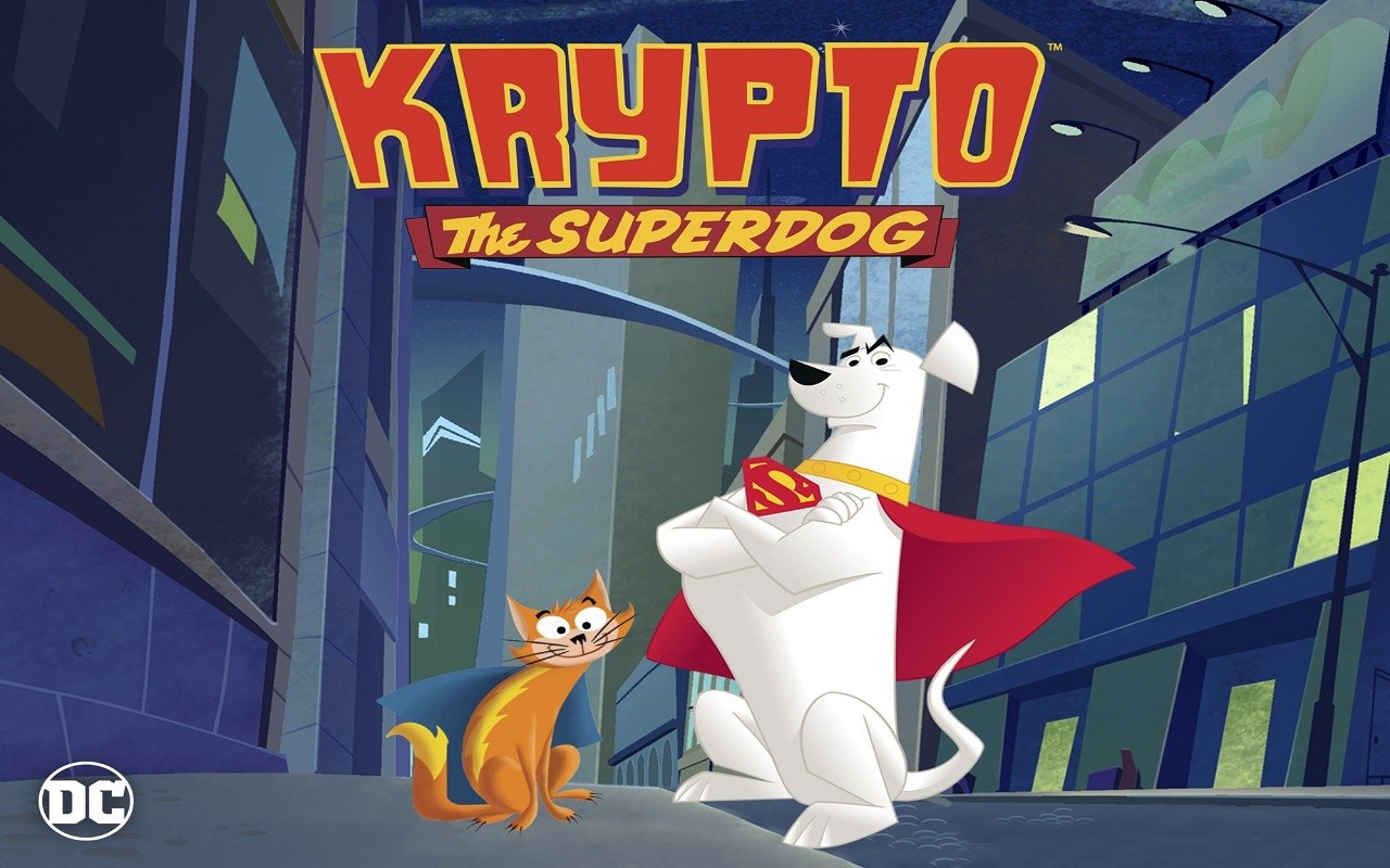 Krypto the Superdog and Streaky the Supercat HD Wallpaper