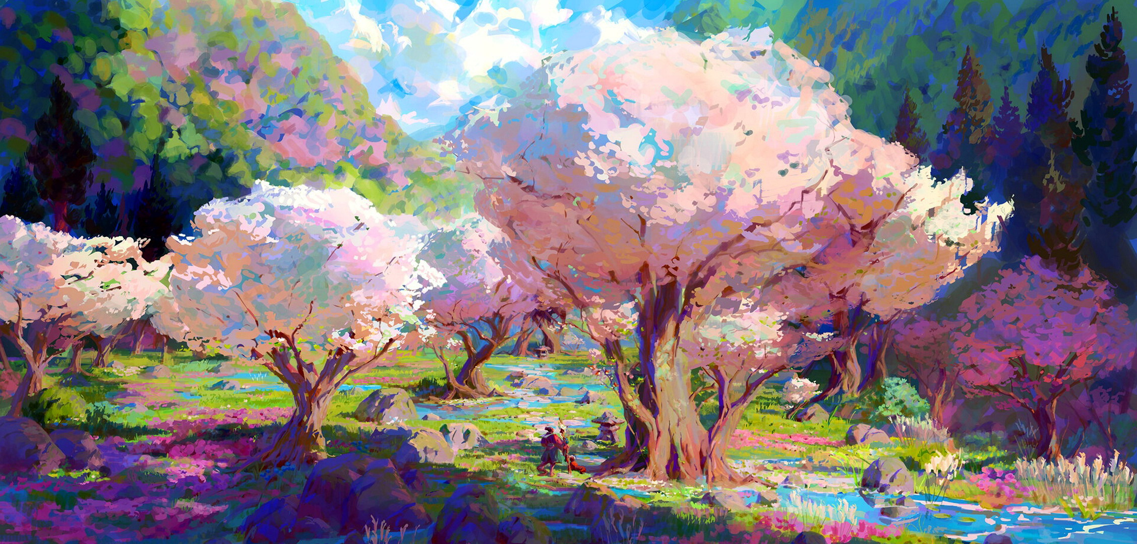 The Legend Of Zelda: Breath Of The Wild trees HD Wallpaper