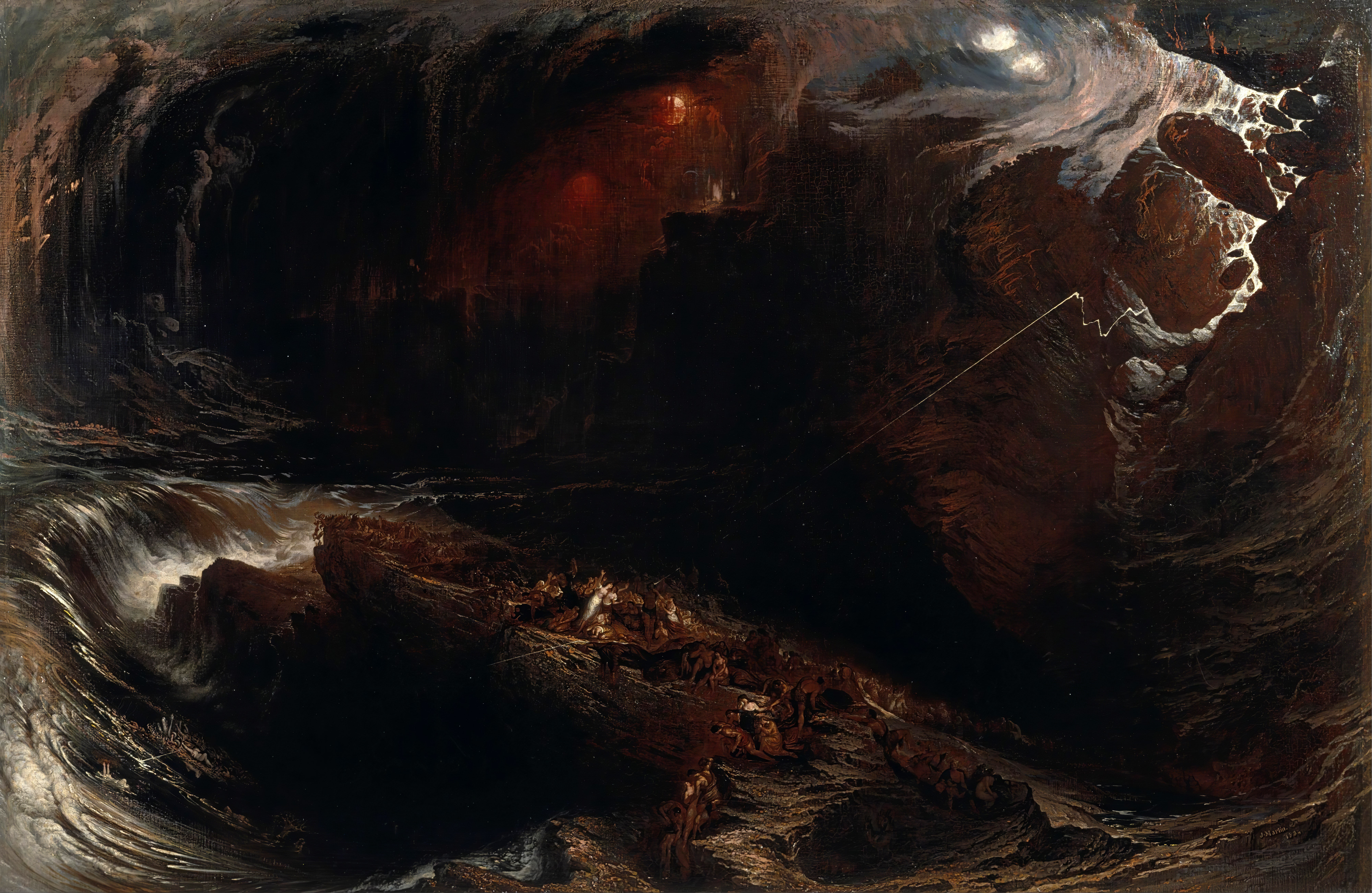 The Deluge by John Martin HD Wallpaper