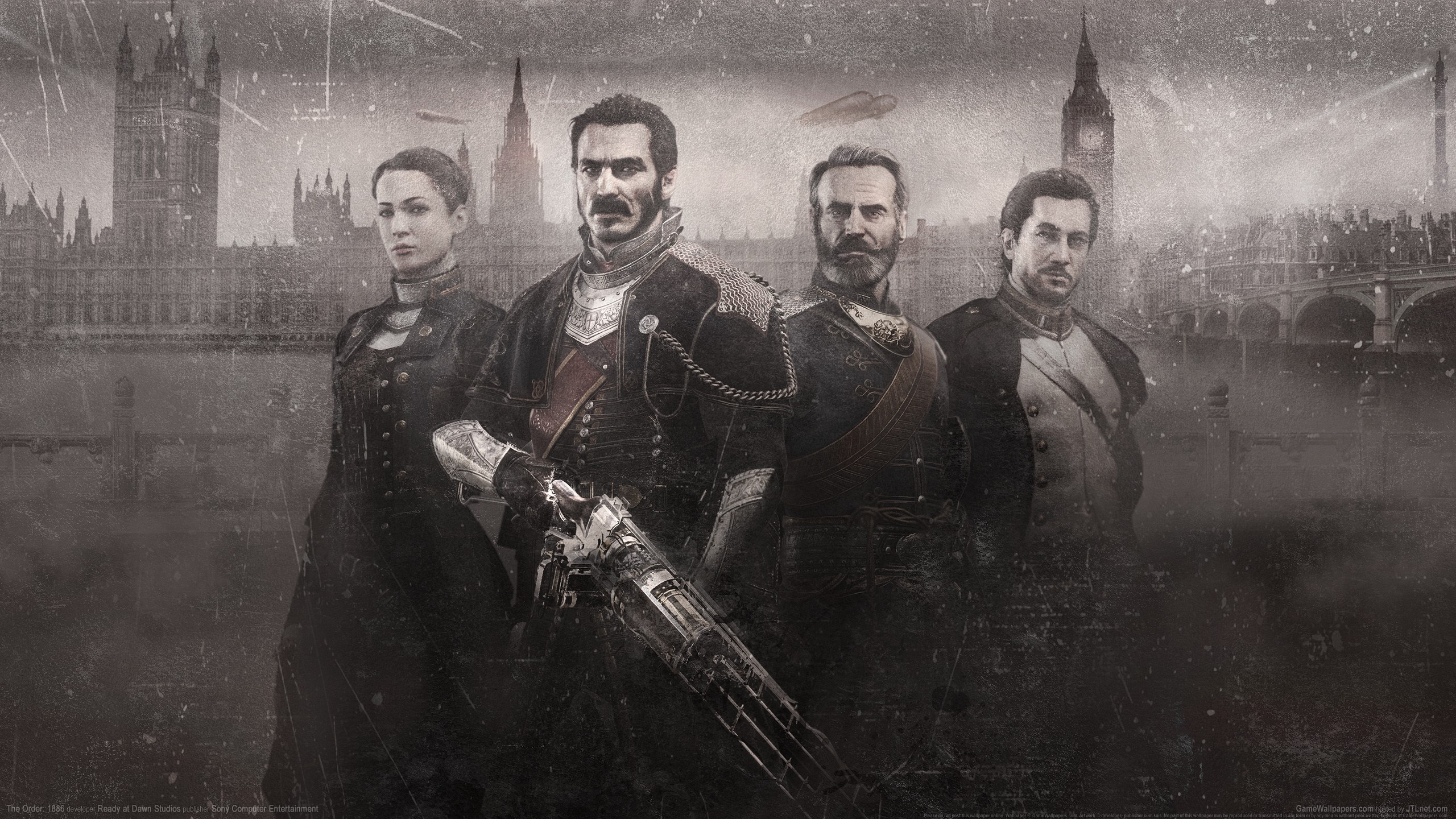 Sir Galahad and allies from The Order: 1886 HD Wallpaper