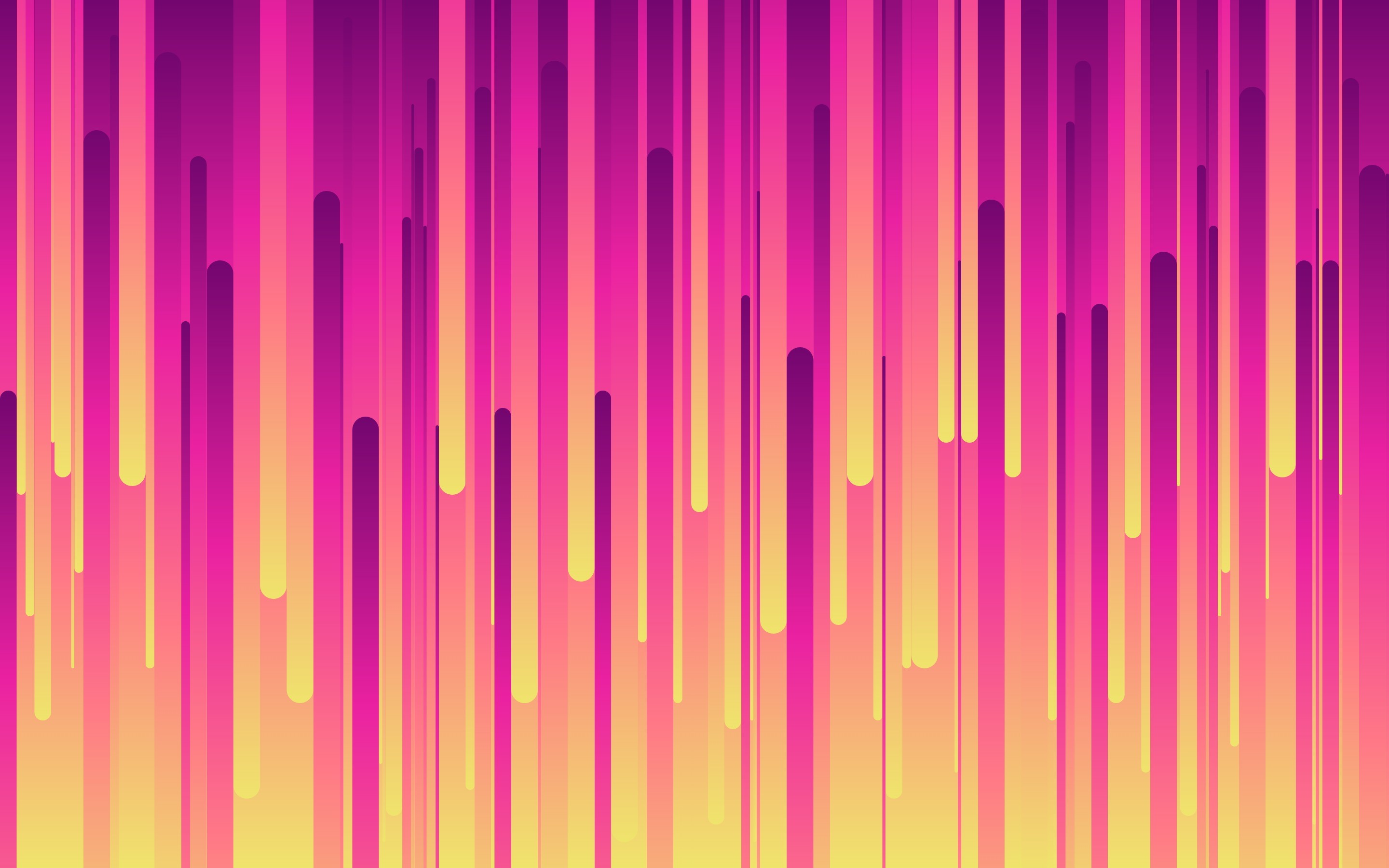 Abstract pink and yellow vertical lines HD Wallpaper