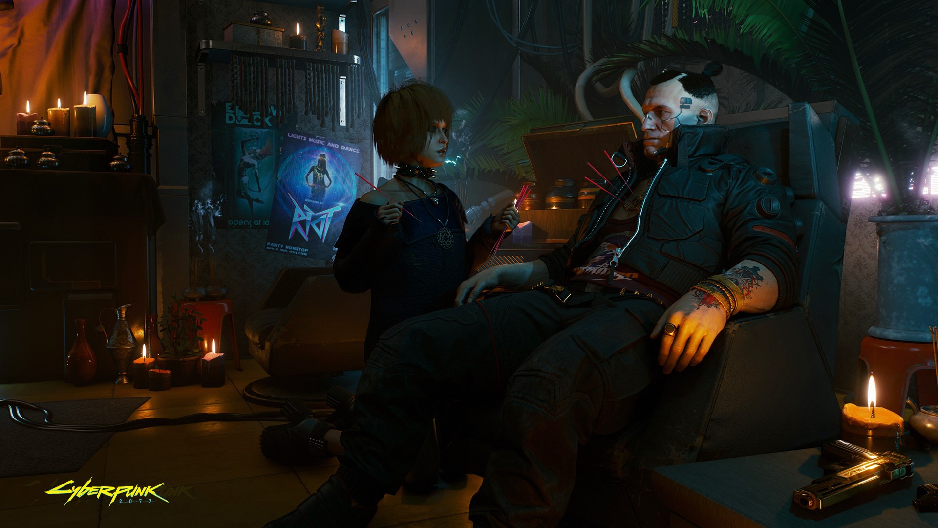 Misty and Jackie Welles from Cyberpunk 2077 HD Wallpaper