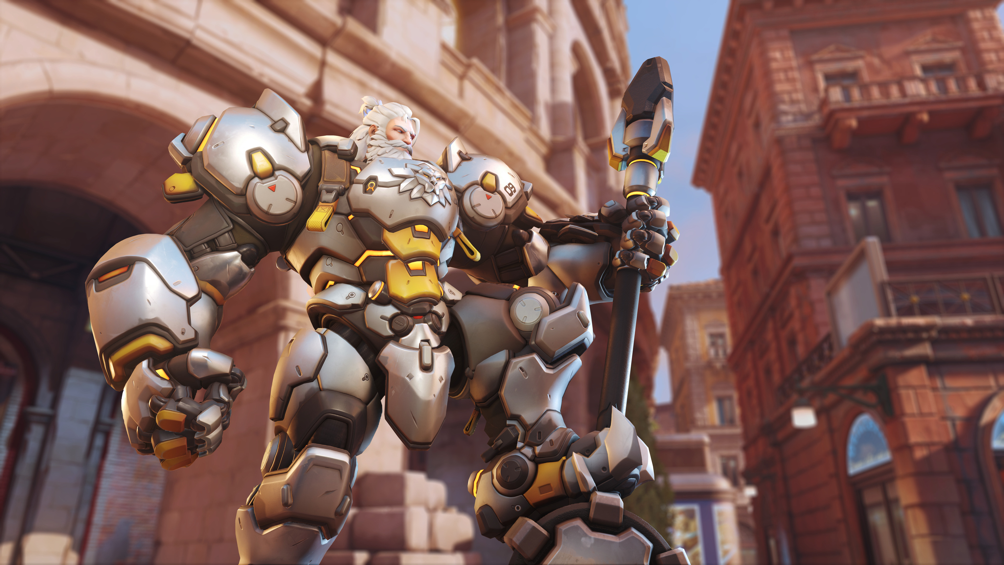 Reinhardt in Overwatch 2 4K HD Wallpaper