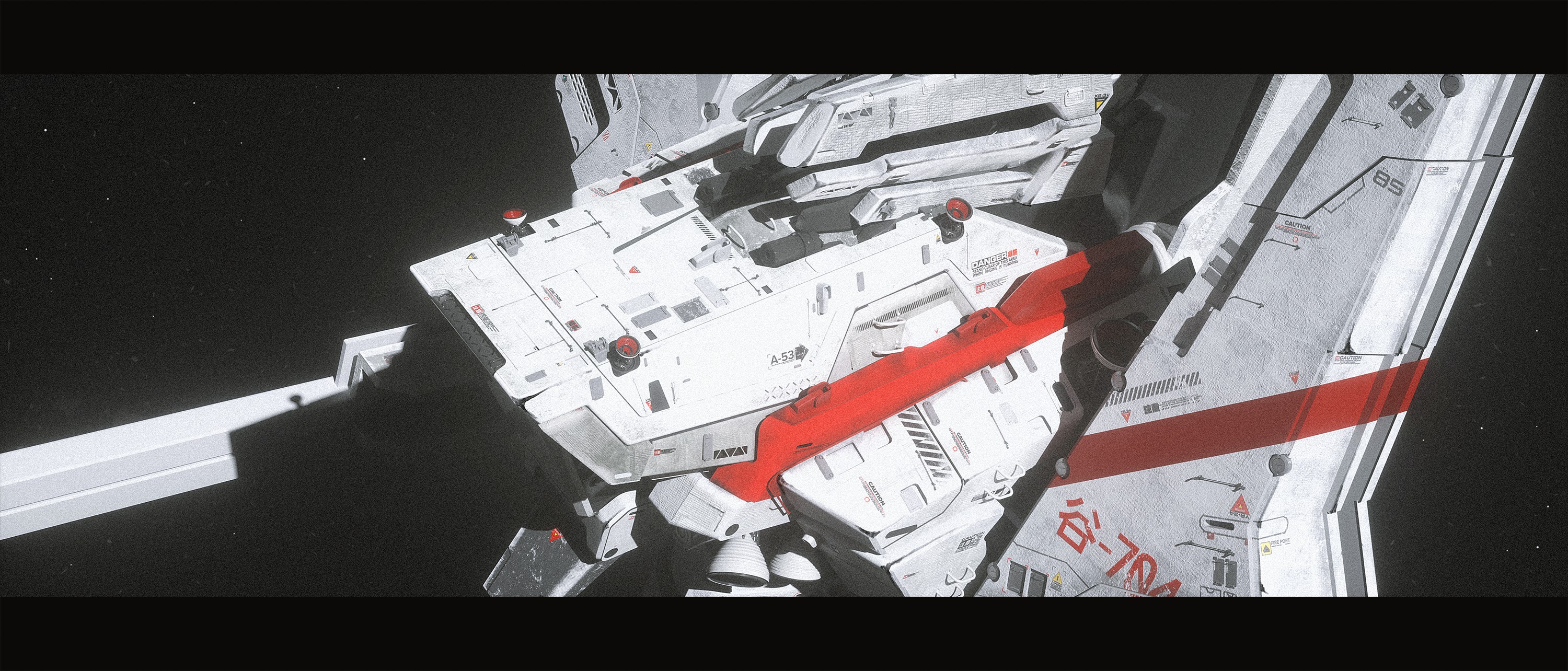 T5 spaceship from Knights of Sidonia HD Wallpaper