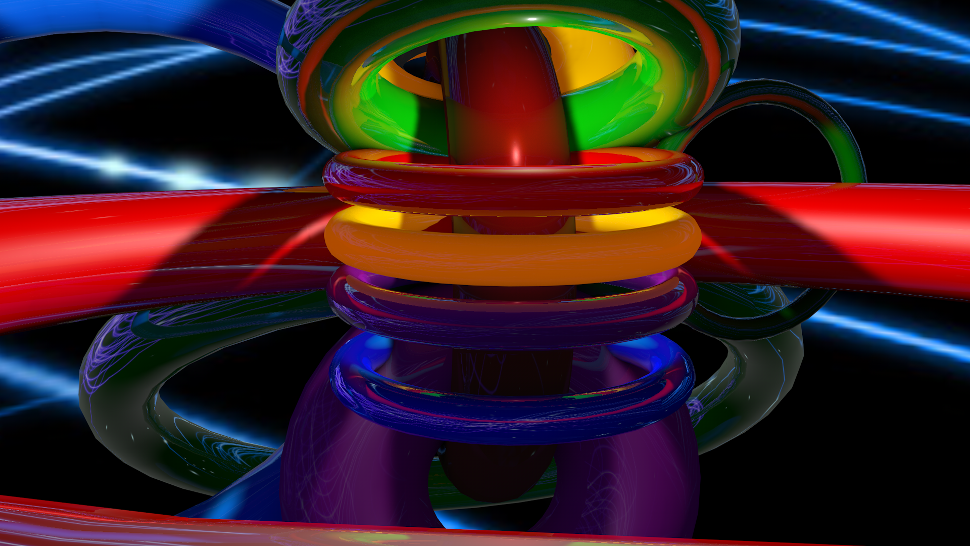 Abstract 3D CGI Digital Art HD Wallpaper