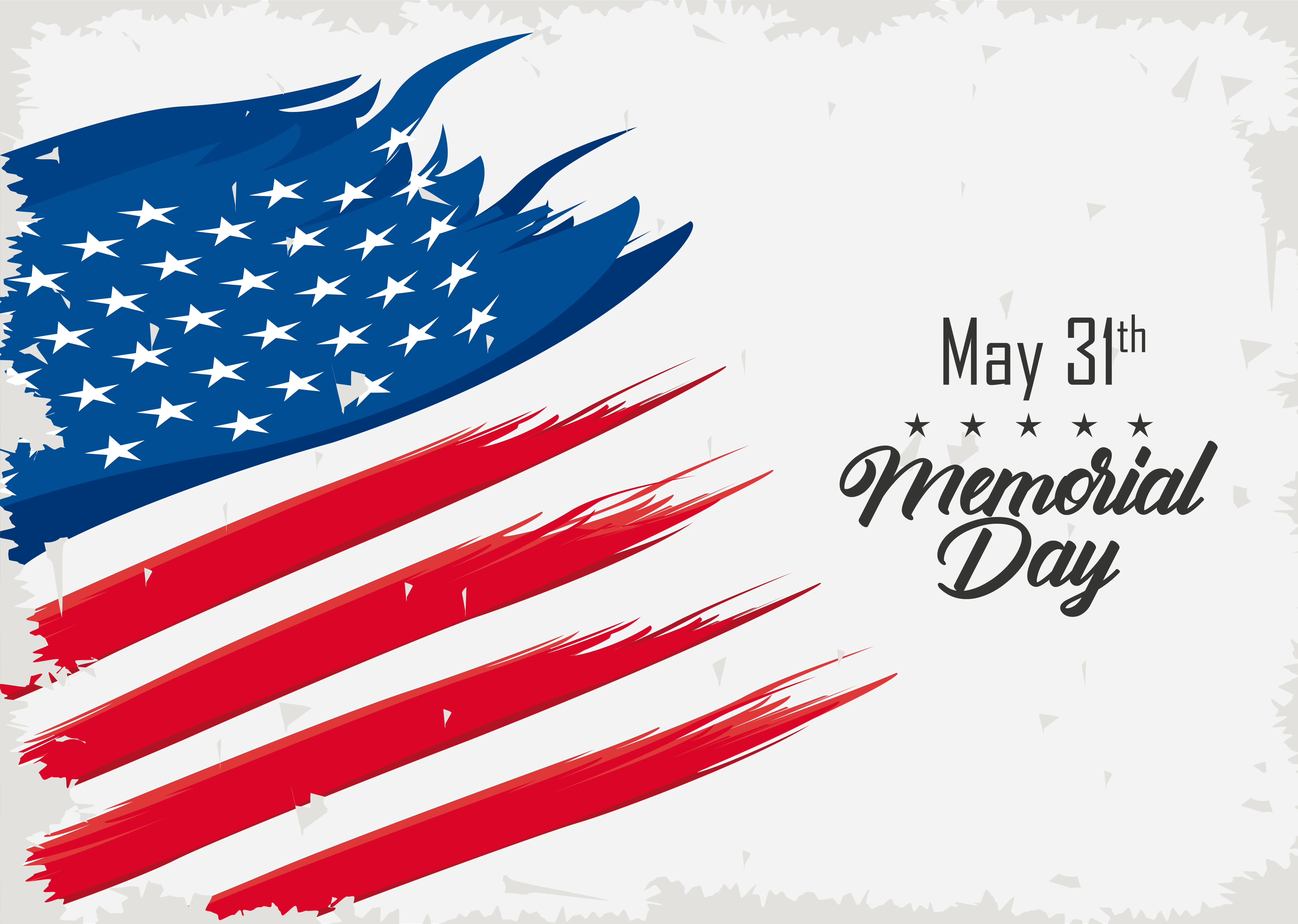 American Flag Memorial Day HD Wallpaper