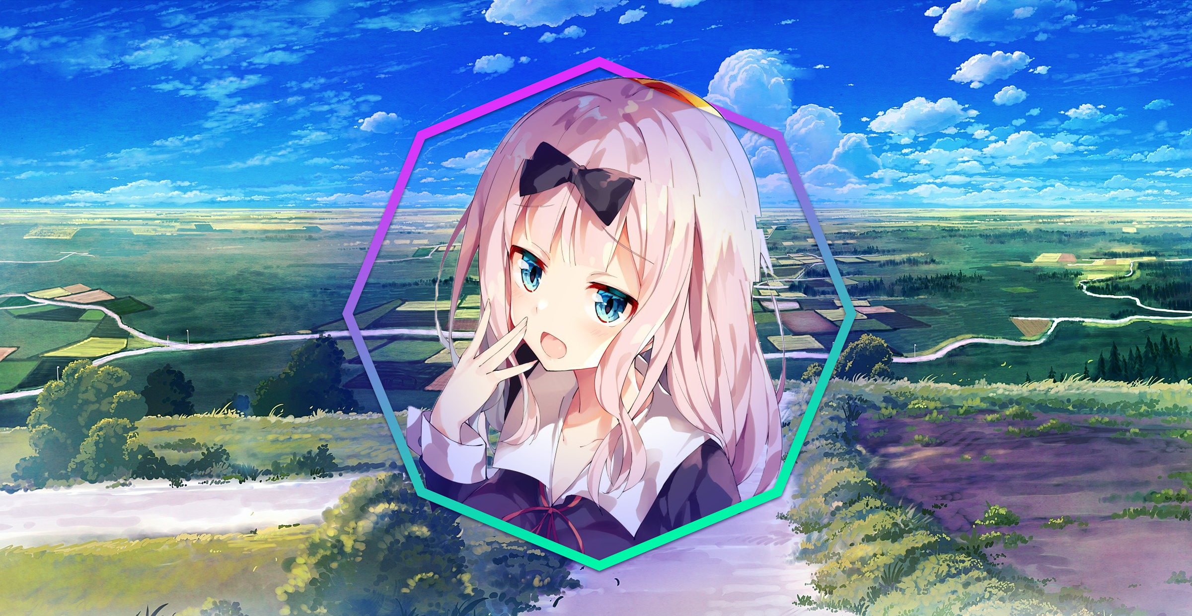 Chika Fujiwara from Kaguya-Sama: Love is War HD Wallpaper