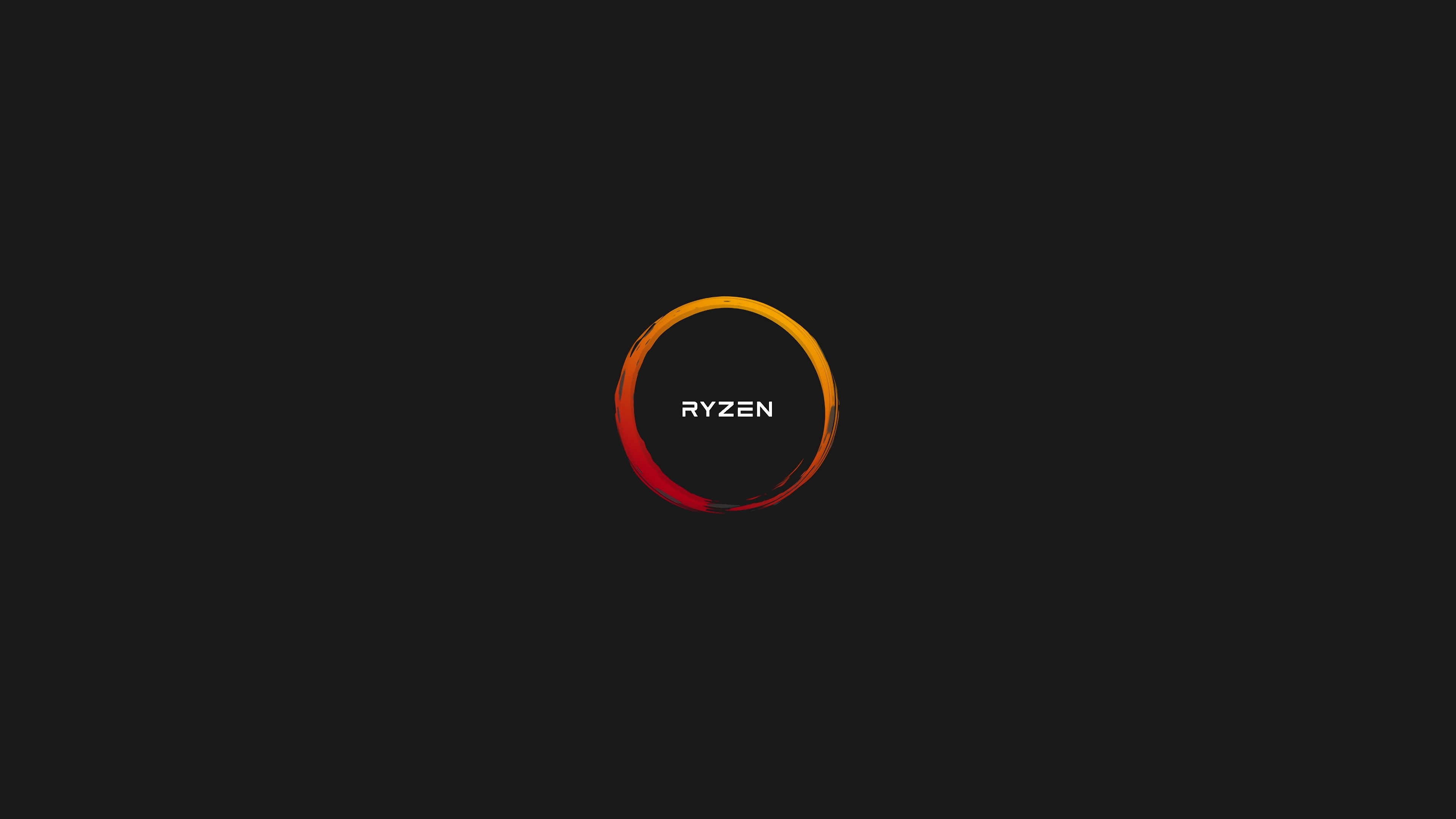 AMD RYZEN logo HD Wallpaper