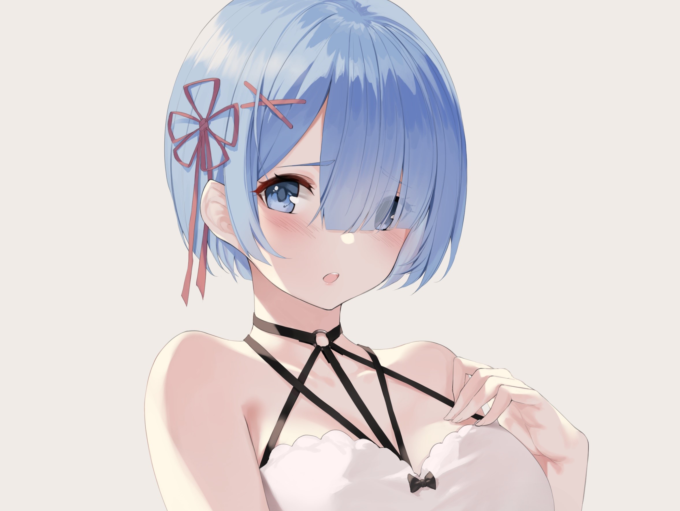 Rem from Re:Zero Kara Hajimeru Isekai Seikatsu HD Wallpaper