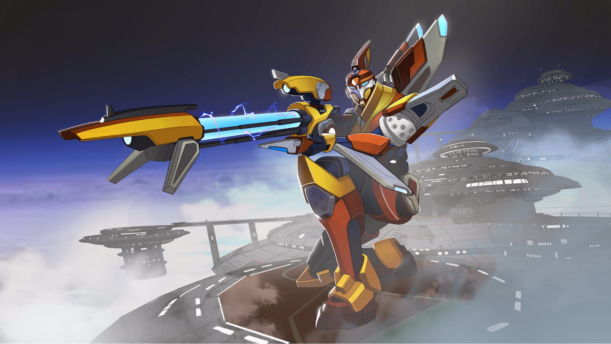 Kinessa from Paladins with a sniper rifle HD Wallpaper