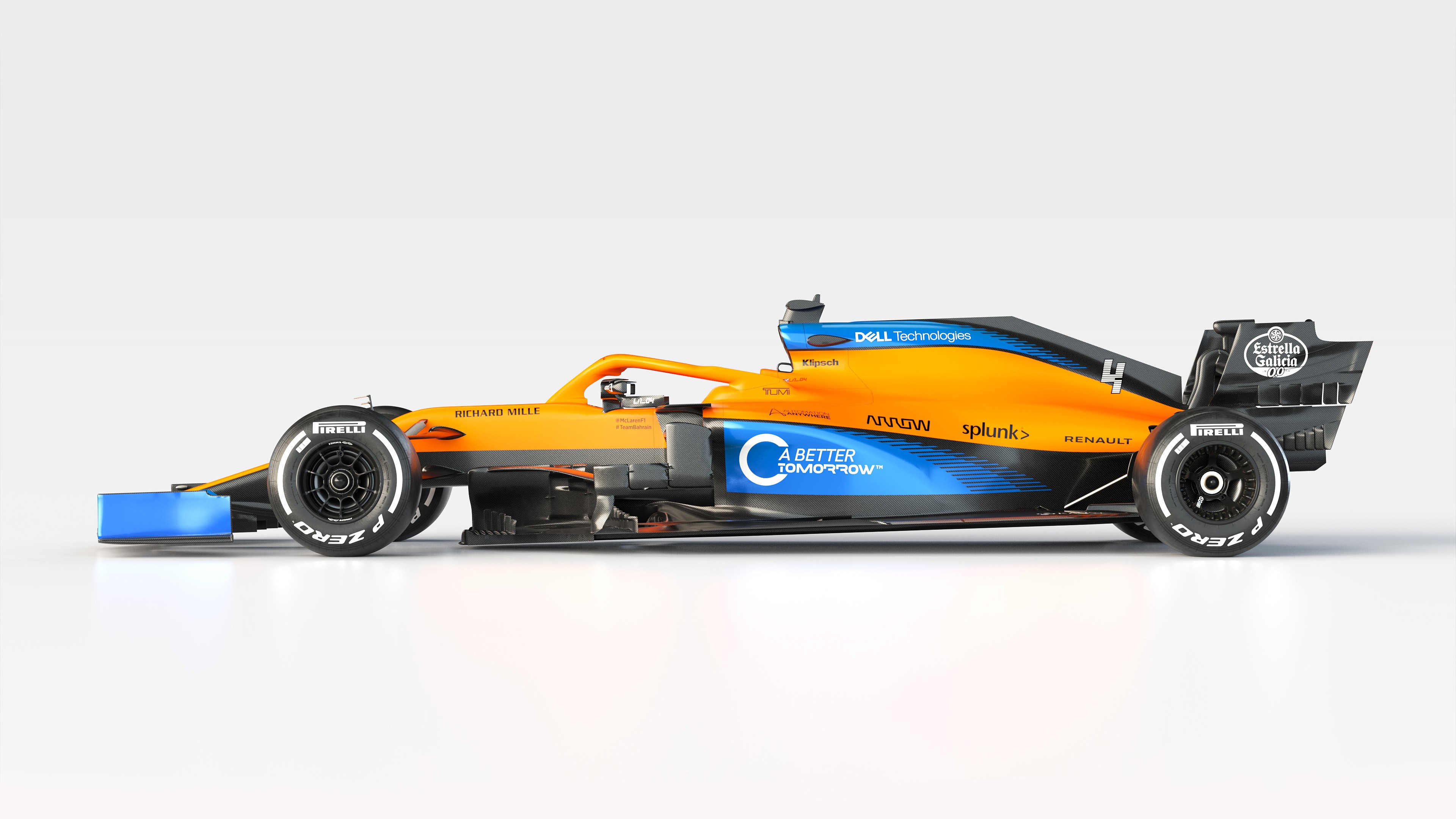 McLaren Formula 1 Race Car HD Wallpaper