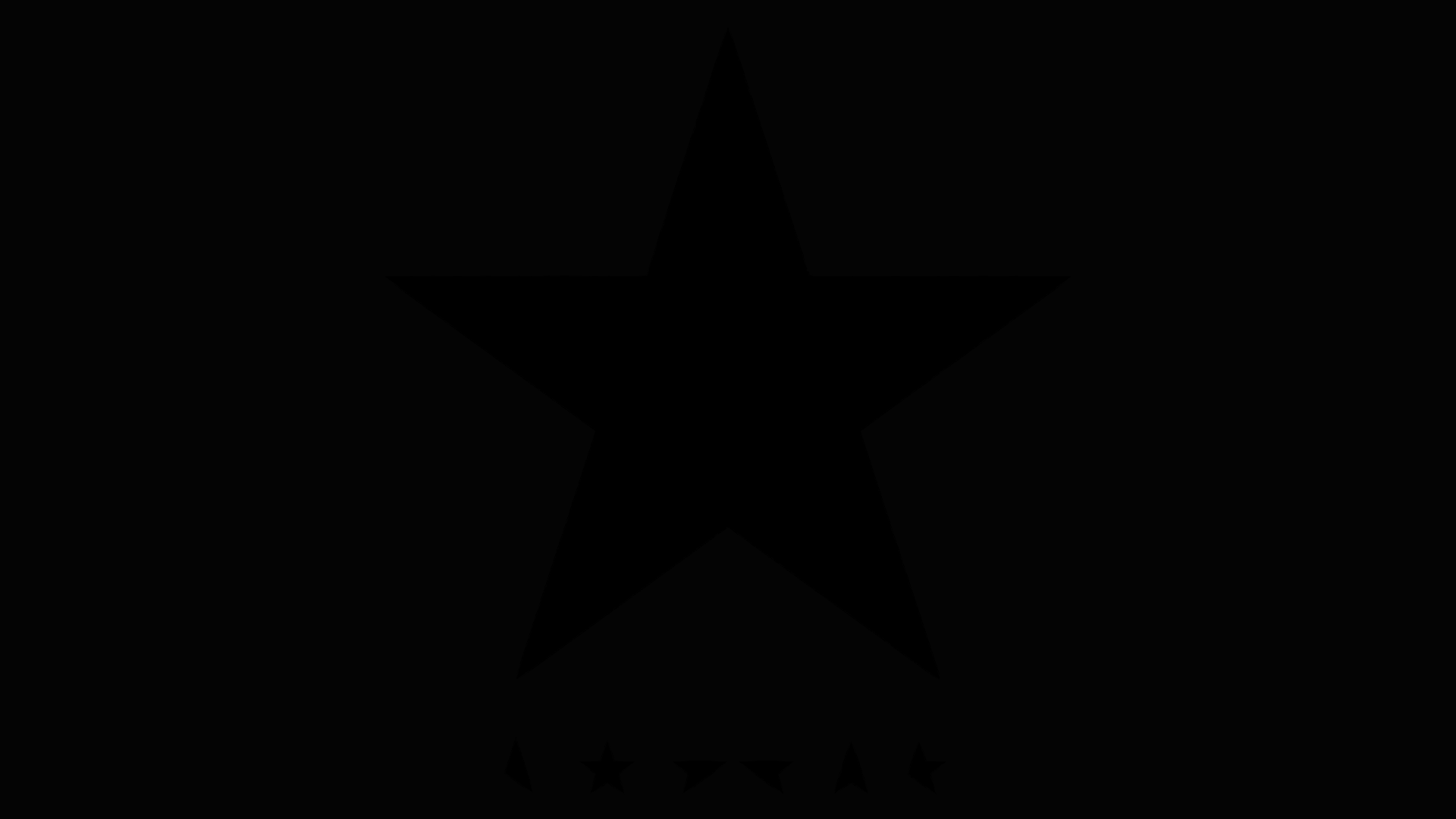 Black Star logo, David Bowie HD Wallpaper