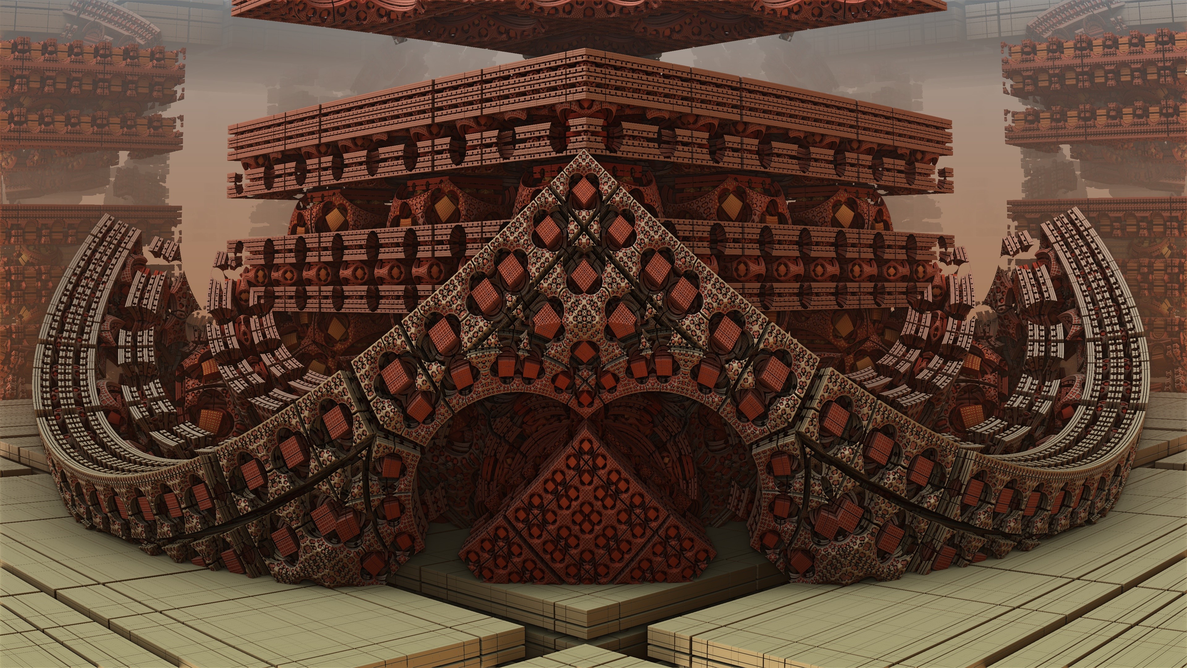 4K Fractal Mandelbulb 3D Abstract HD Wallpaper
