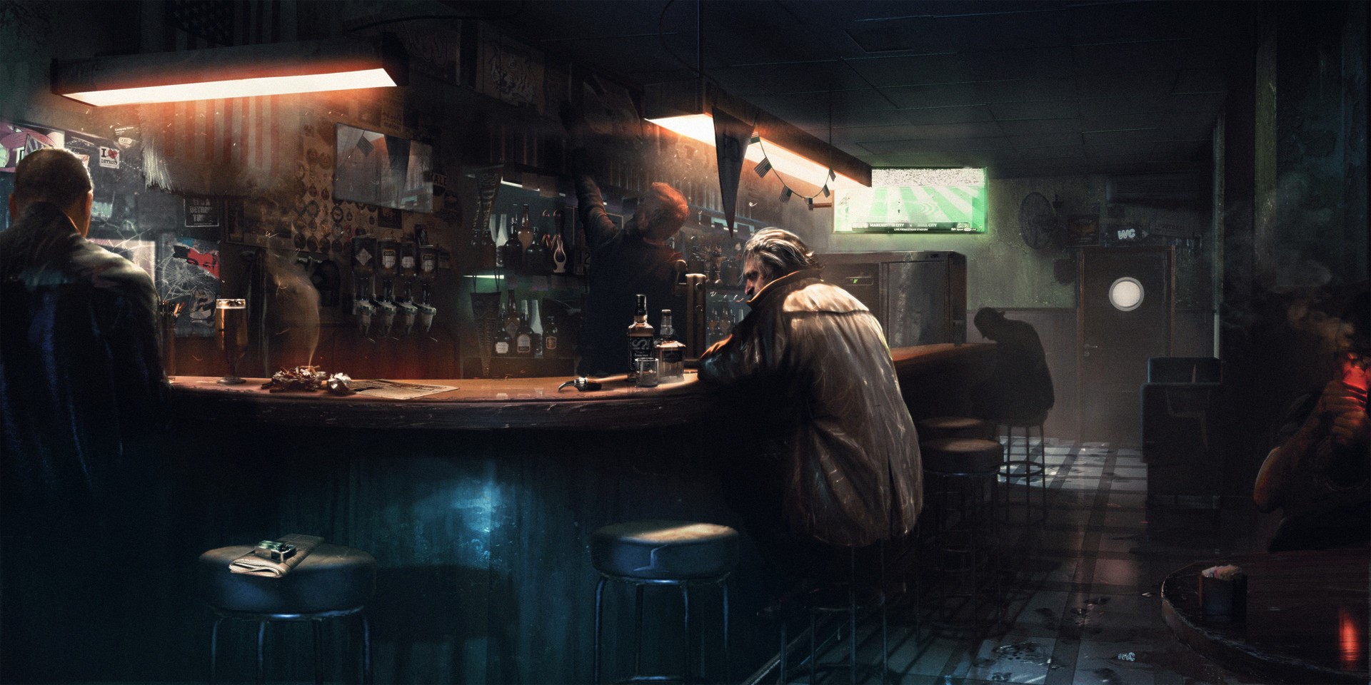 Detroit: Become Human artwork by Wojtek Fus HD Wallpaper