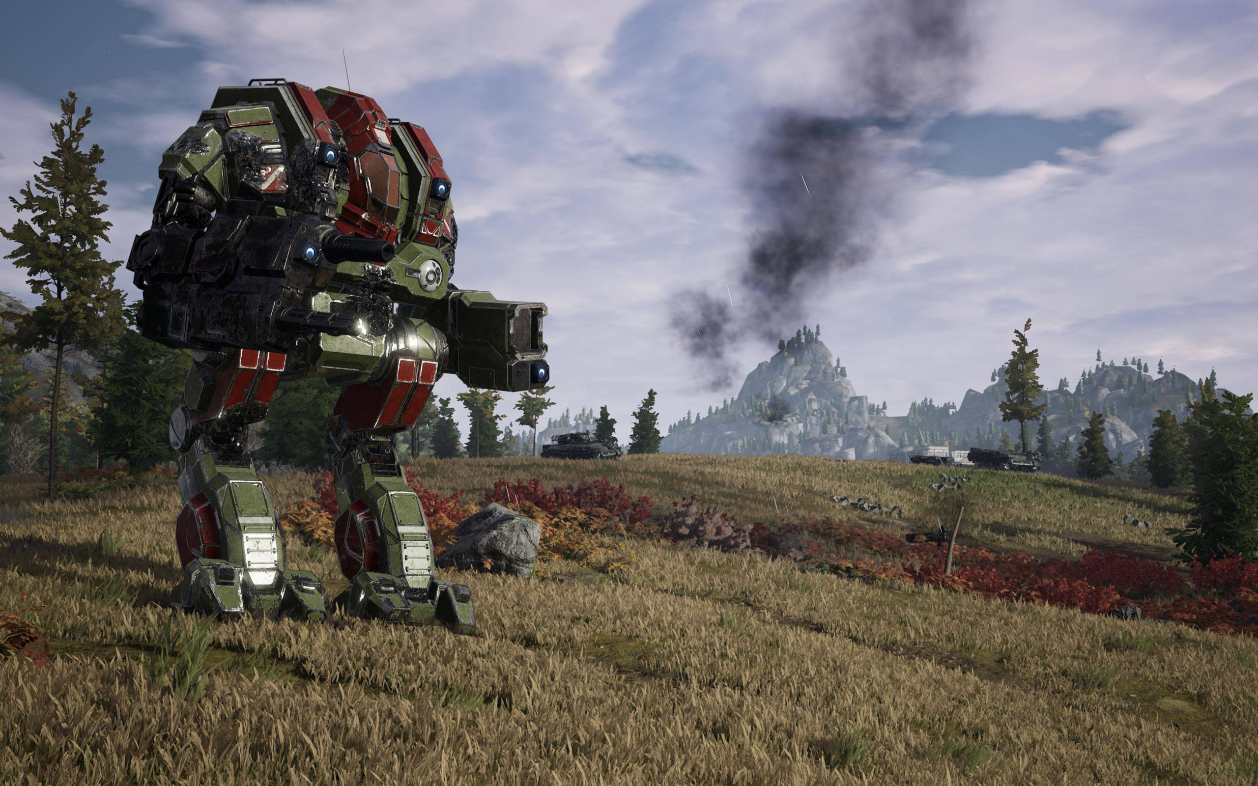 MechWarrior 5: Mercenaries HD Mecha HD Wallpaper