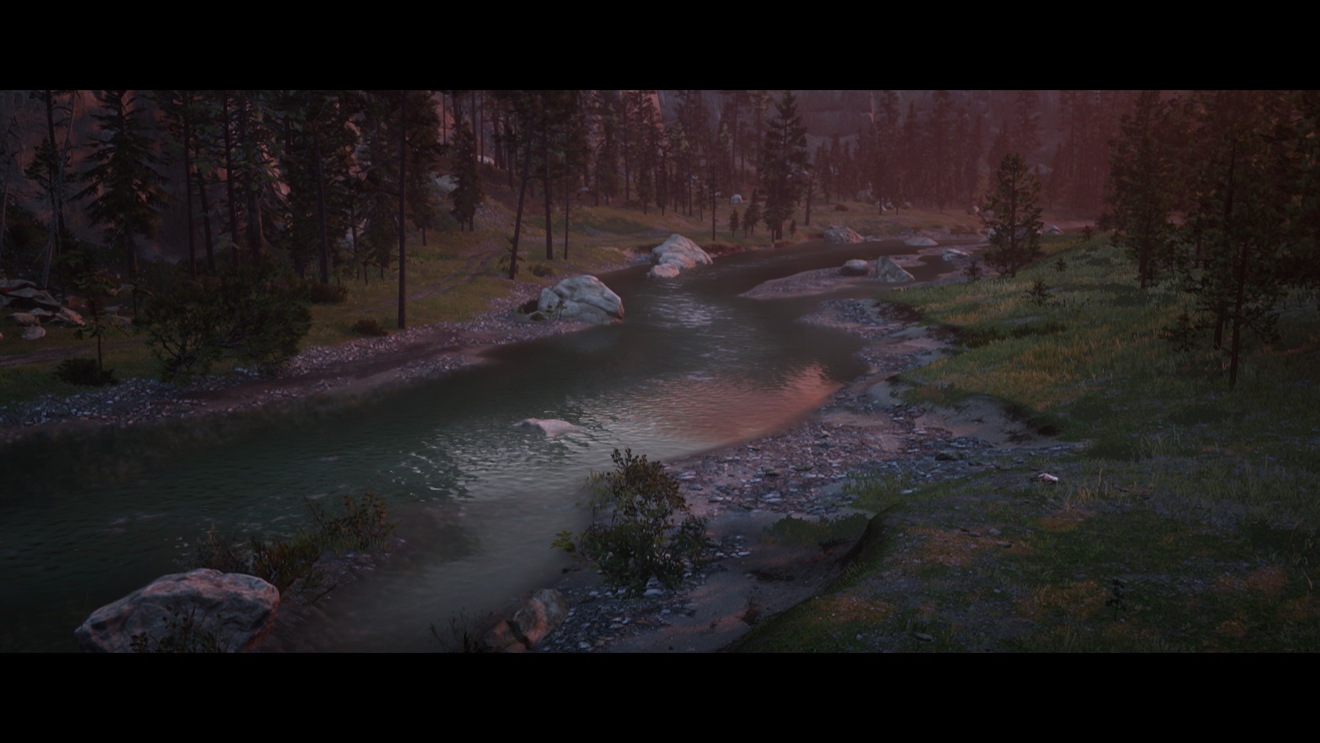 Red Dead Redemption 2 river landscape HD Wallpaper