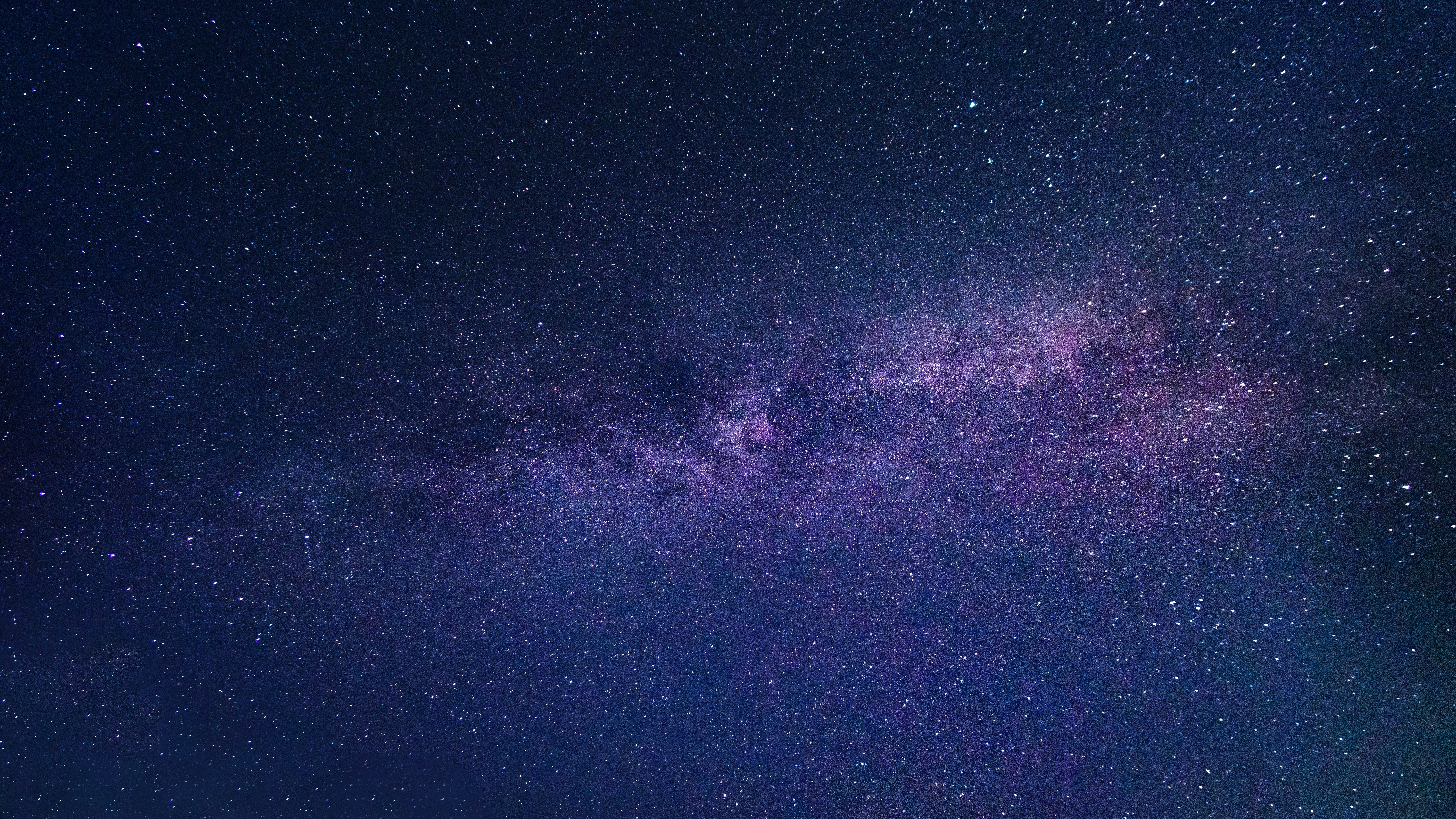 4K Milky Way Night Sky with Stars HD Wallpaper
