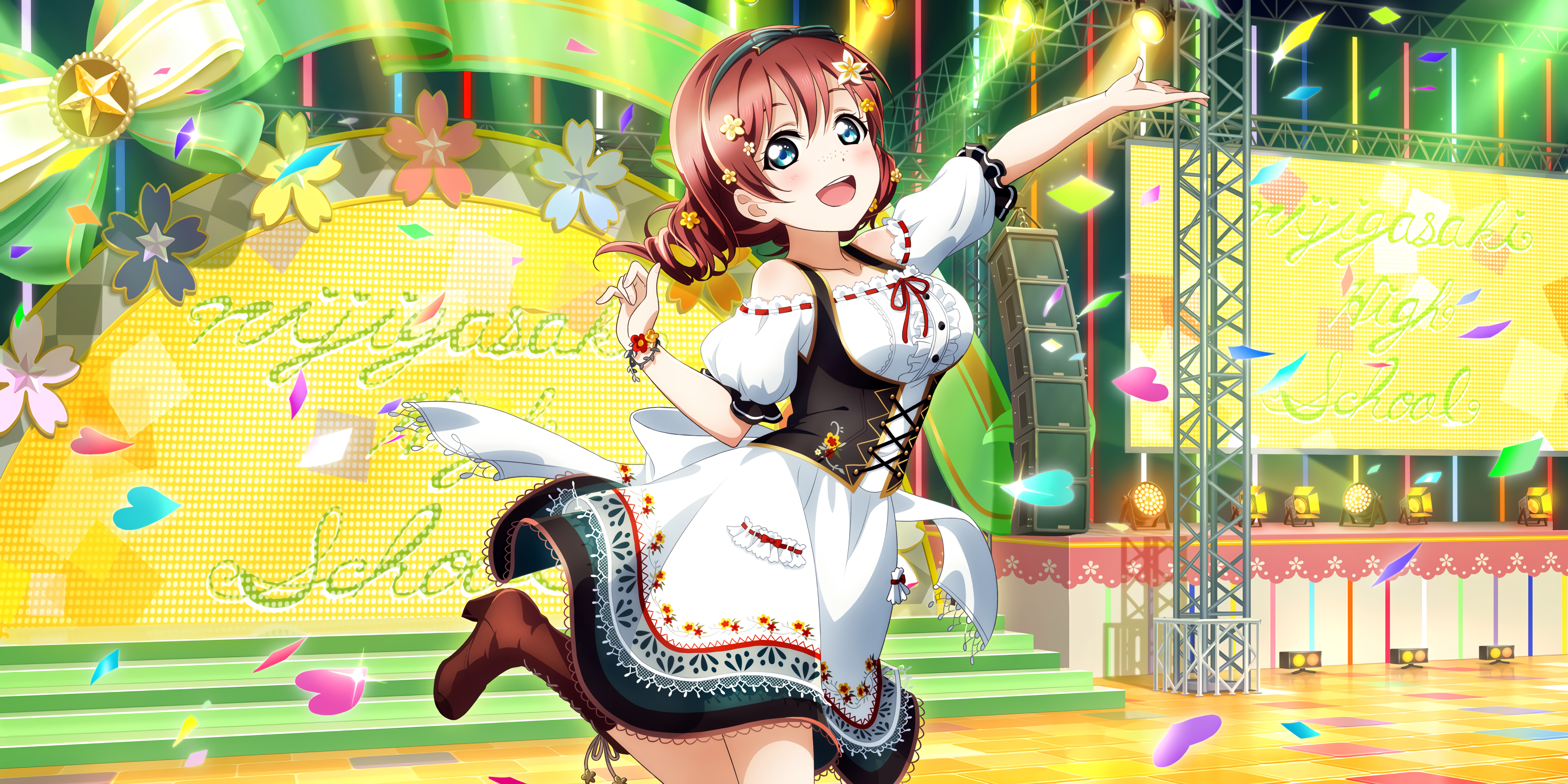 Emma Verde from Love Live! Nijigasaki High School Idol Club HD Wallpaper