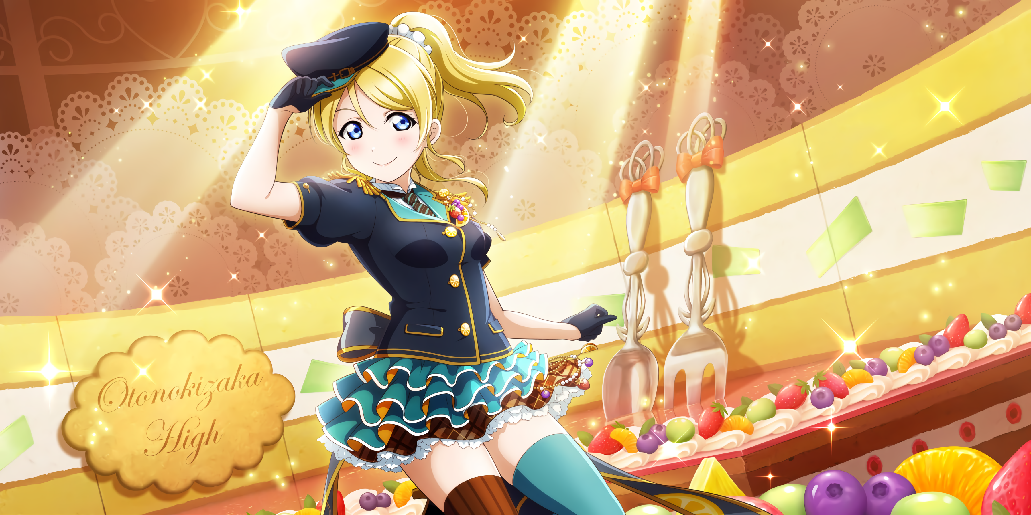 Ayase Eli from Love Live! Series HD Wallpaper