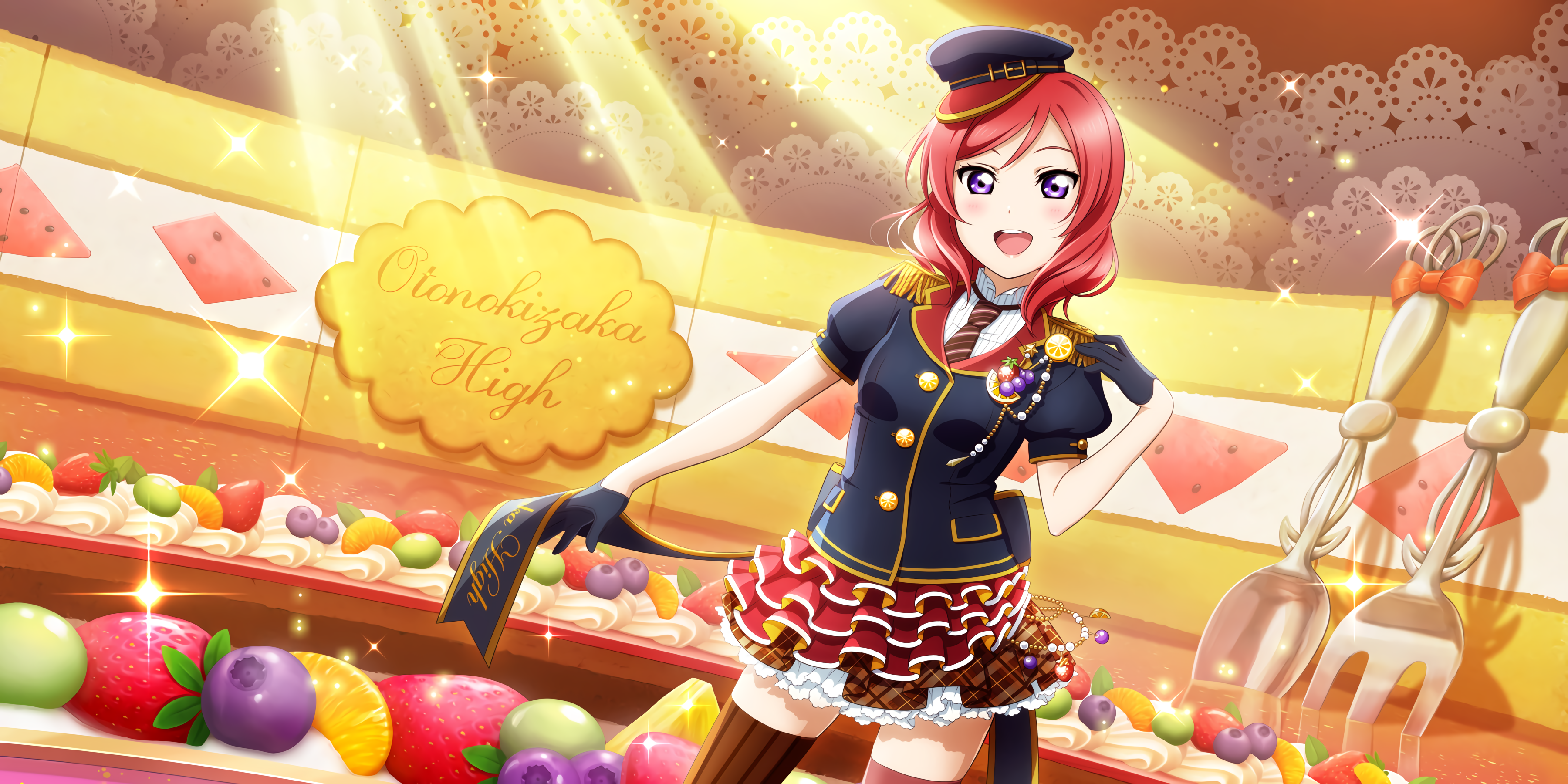 Nishikino Maki from Love Live! Series HD Wallpaper