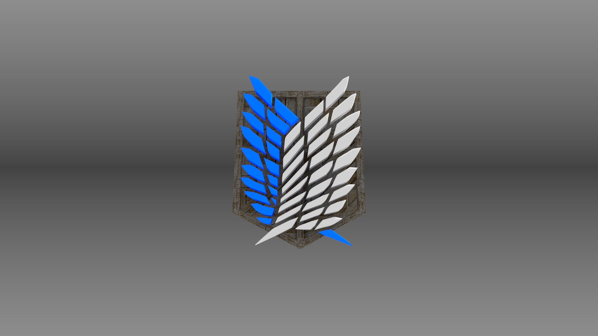 Wings of Freedom logo from Attack on Titan HD Wallpaper