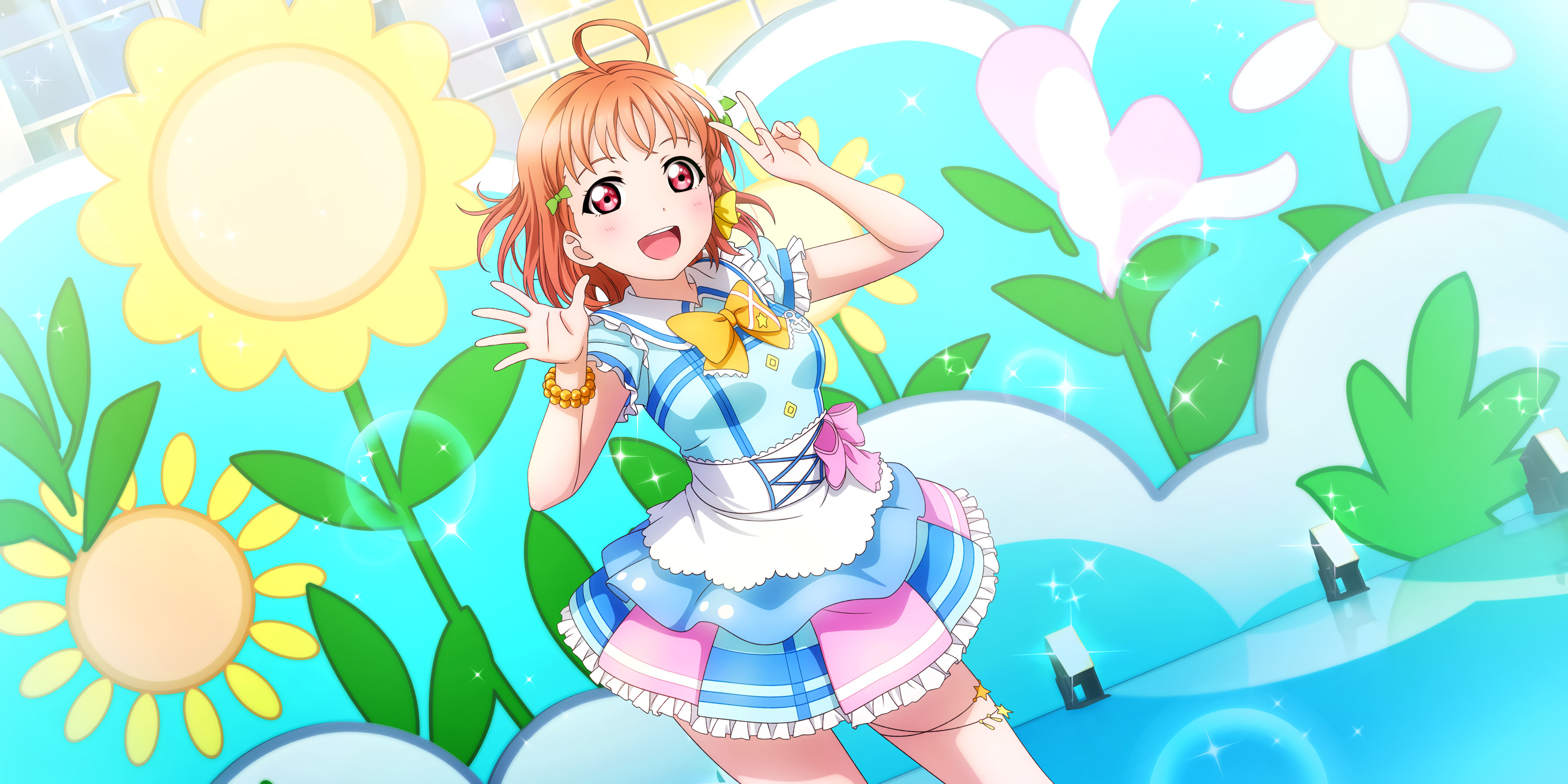 Takami Chika from Love Live! Sunshine!! HD Wallpaper