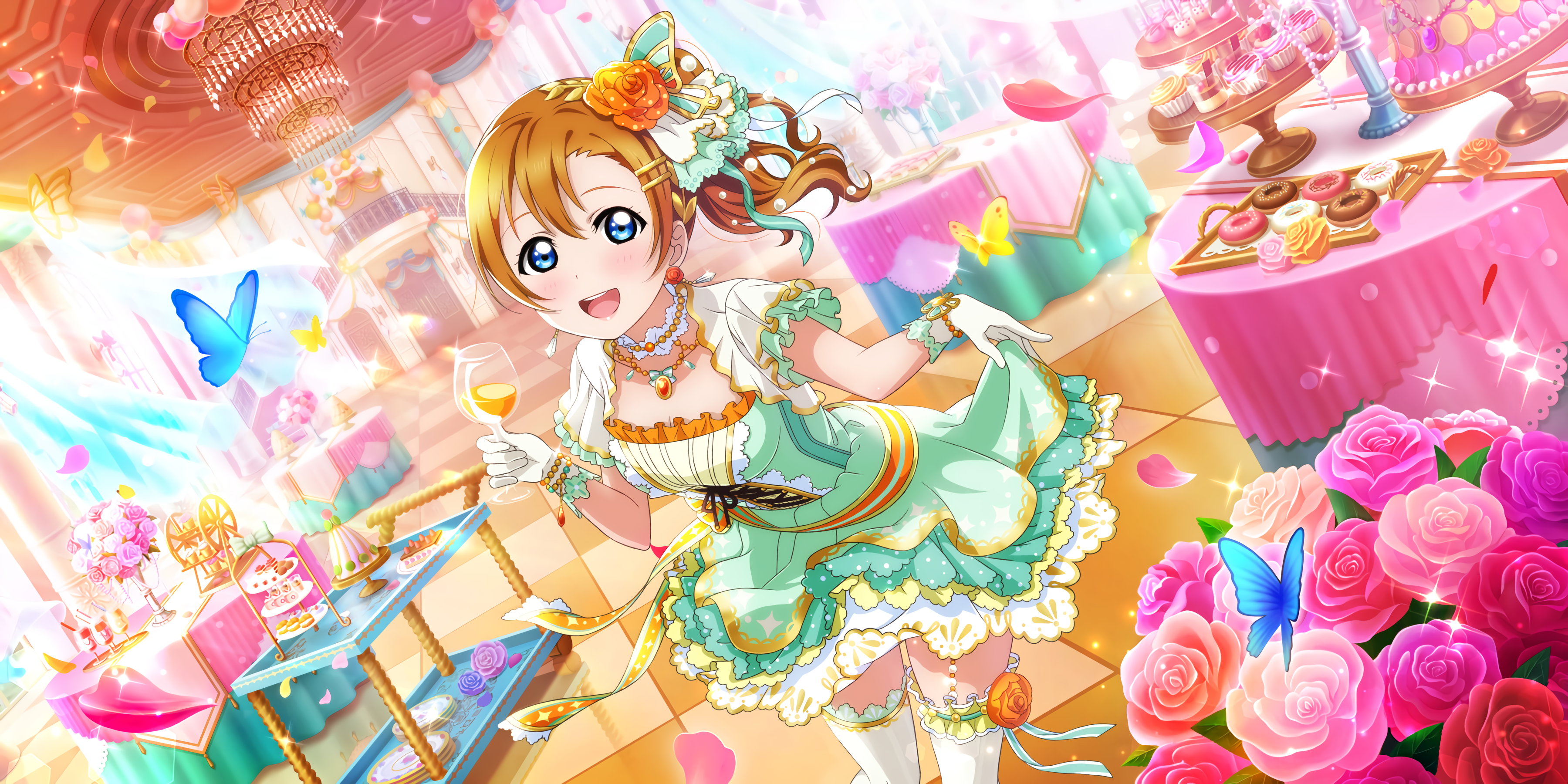 Kousaka Honoka from Love Live! Series HD Wallpaper