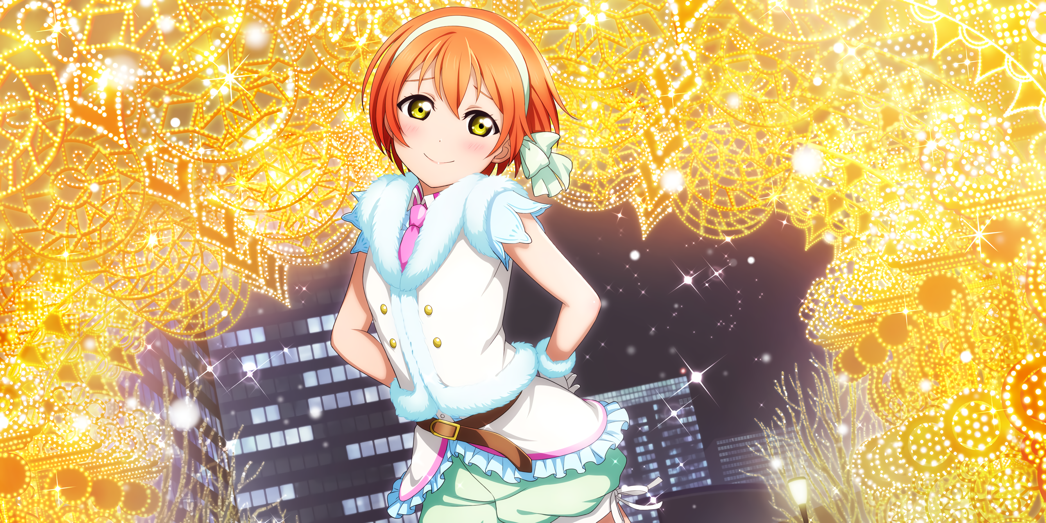 Hoshizora Rin from Love Live! Series HD Wallpaper