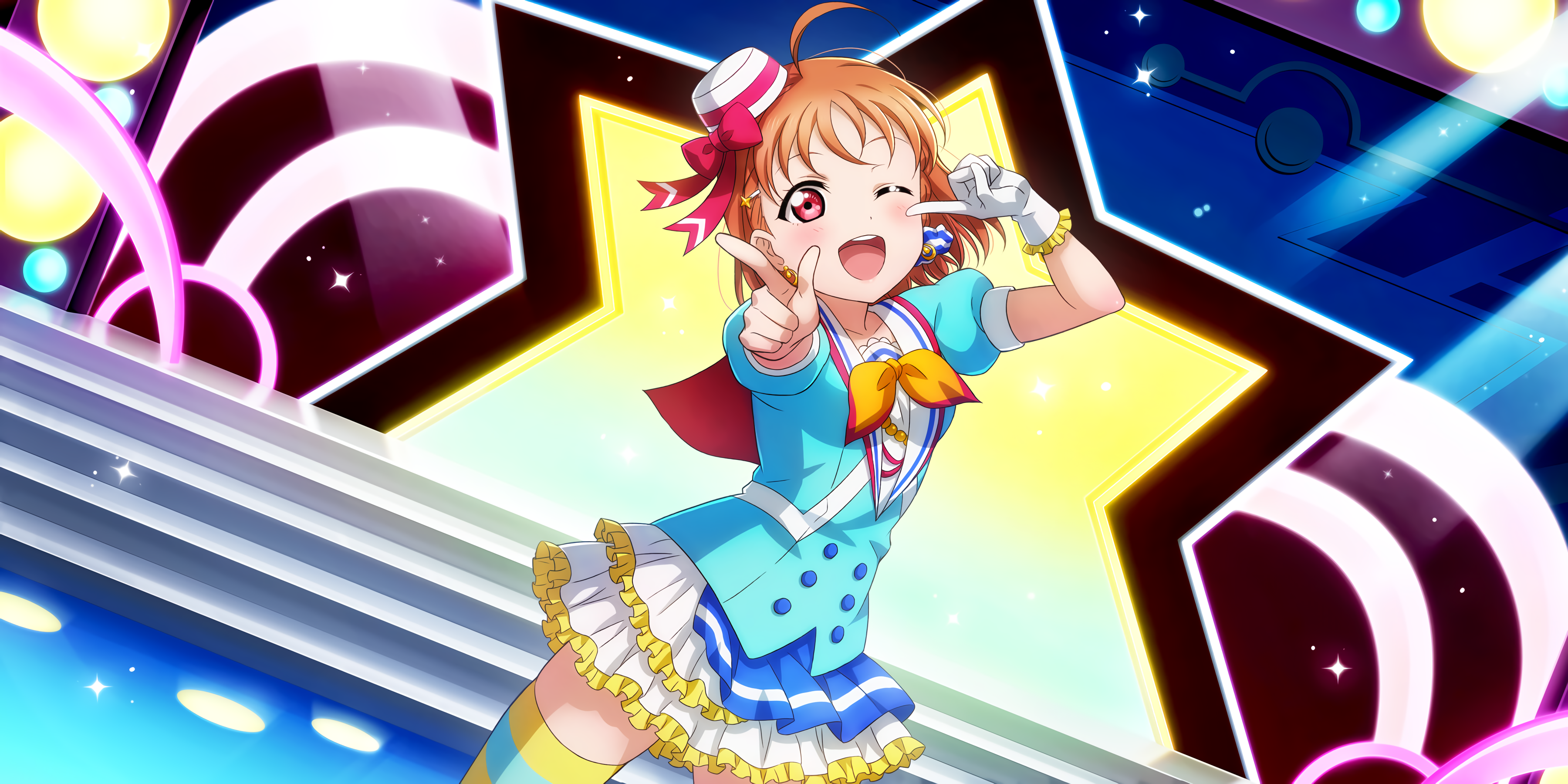 Takami Chika from Love Live! Sunshine!! HD Wallpaper