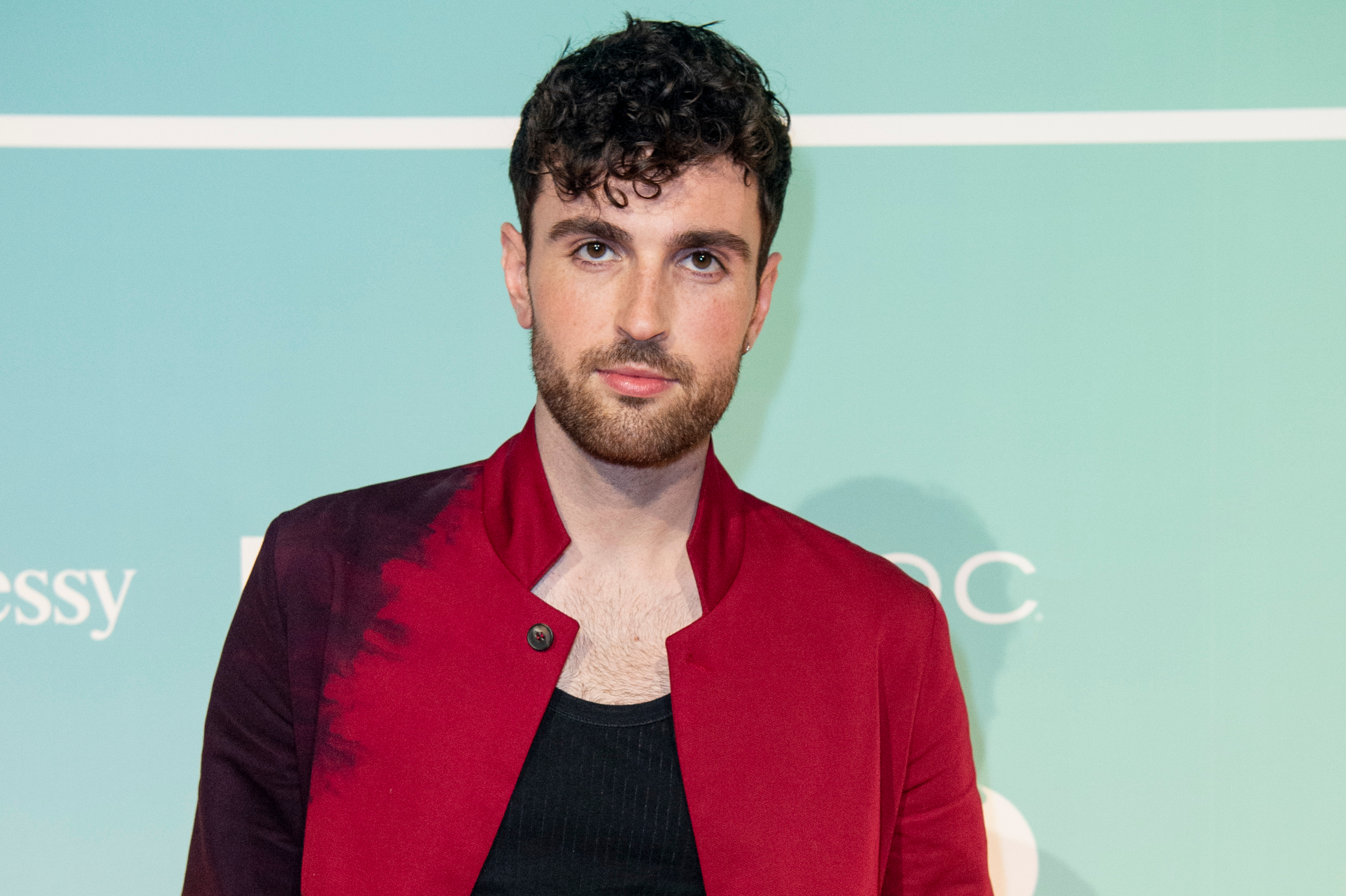 Duncan Laurence in a red jacket HD Wallpaper