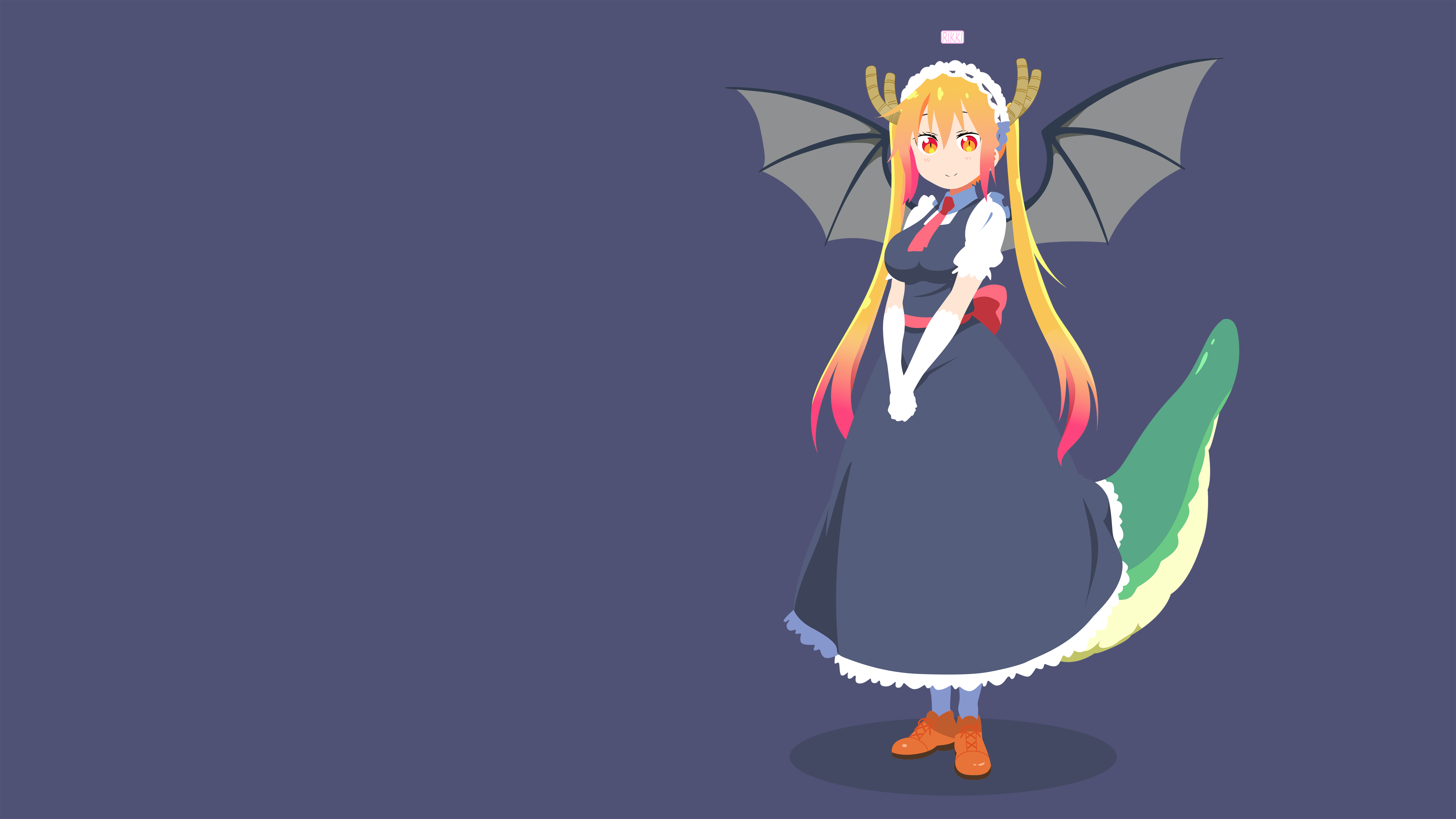 Tohru from Kobayashi-san Chi no Maid Dragon HD Wallpaper