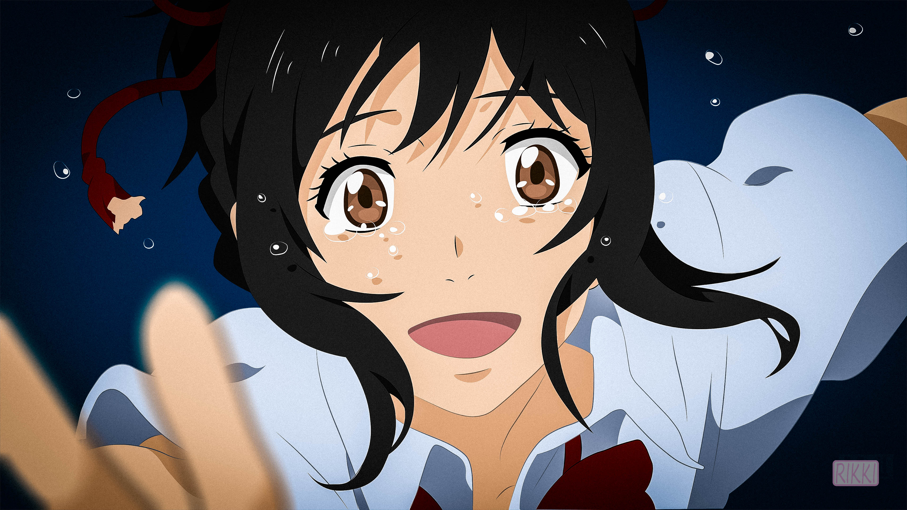 Mitsuha Miyamizu from Kimi no Na Wa HD Wallpaper