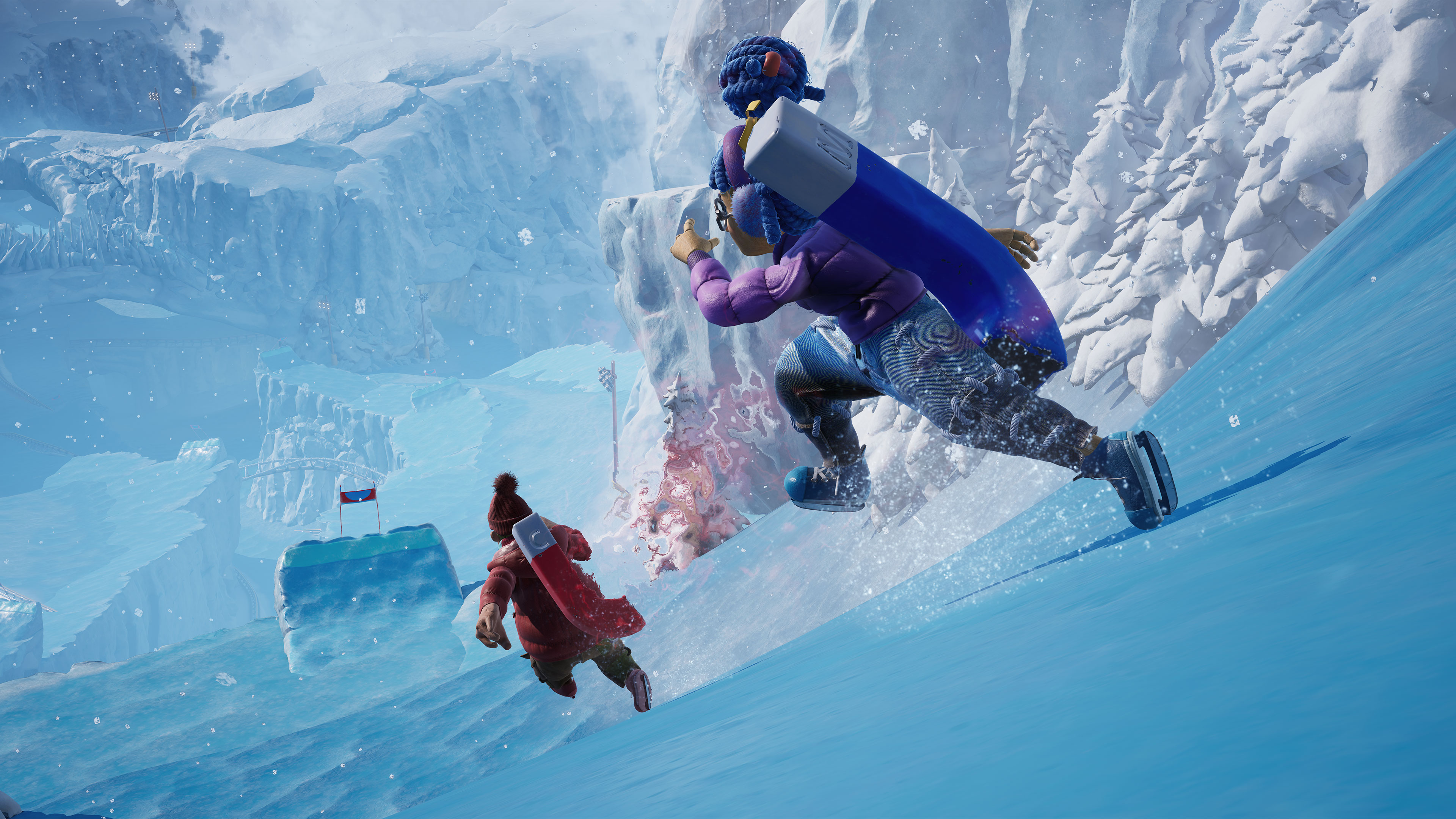 It Takes Two 4K: Cody and May on a Snowy Slope HD Wallpaper