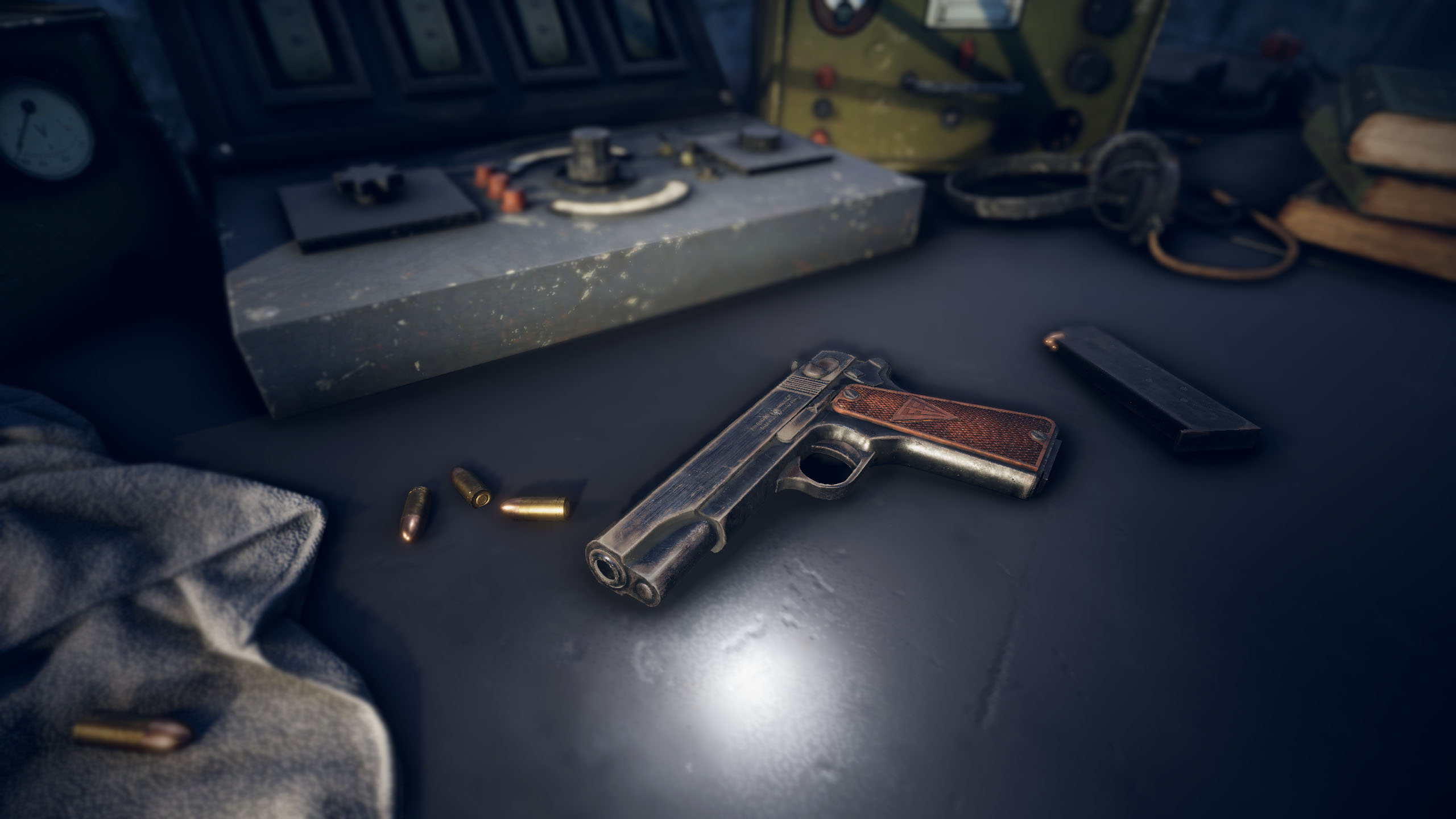 Land of War - The Beginning pistol and bullets HD Wallpaper