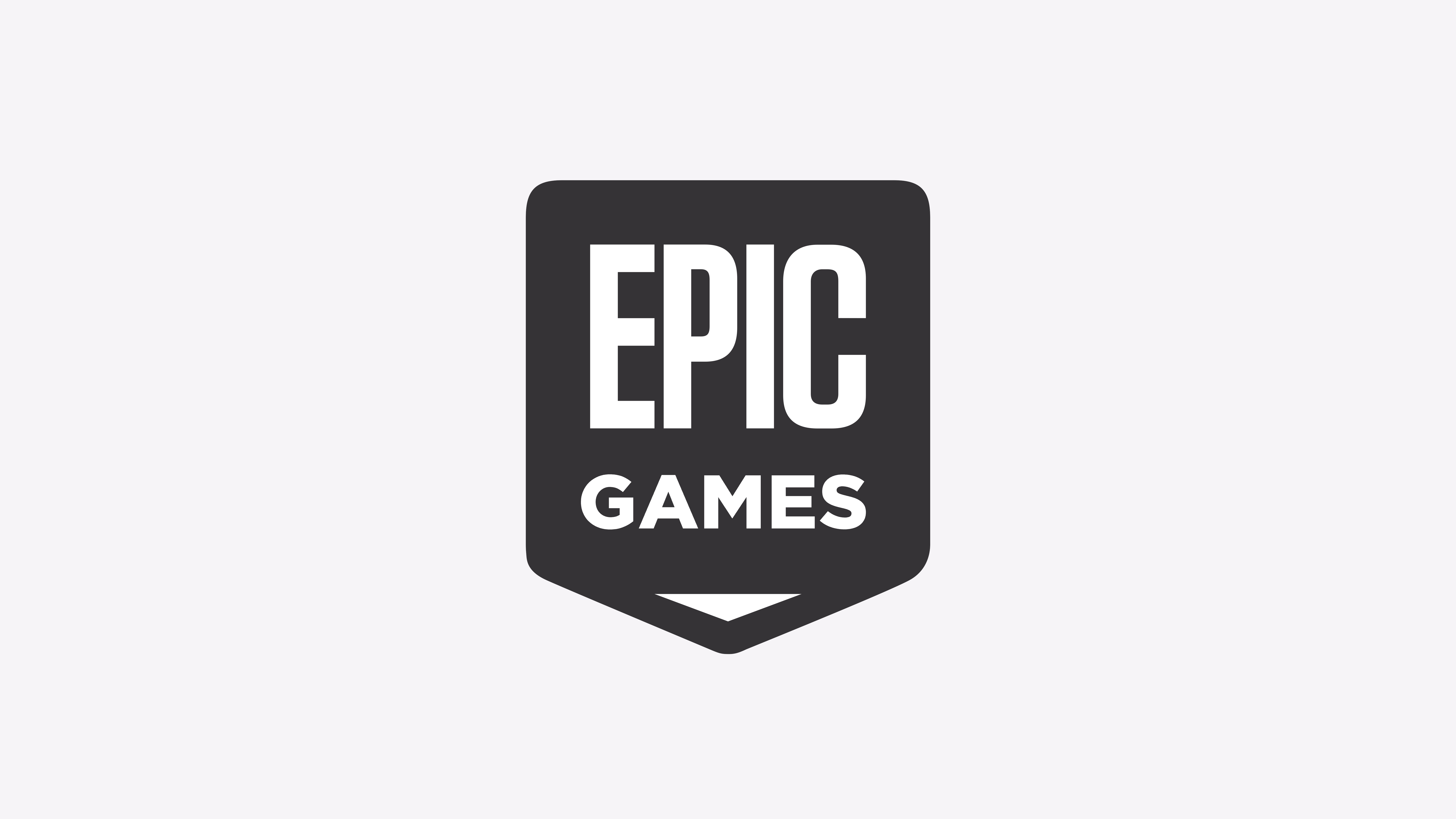 Epic Games logo HD Wallpaper