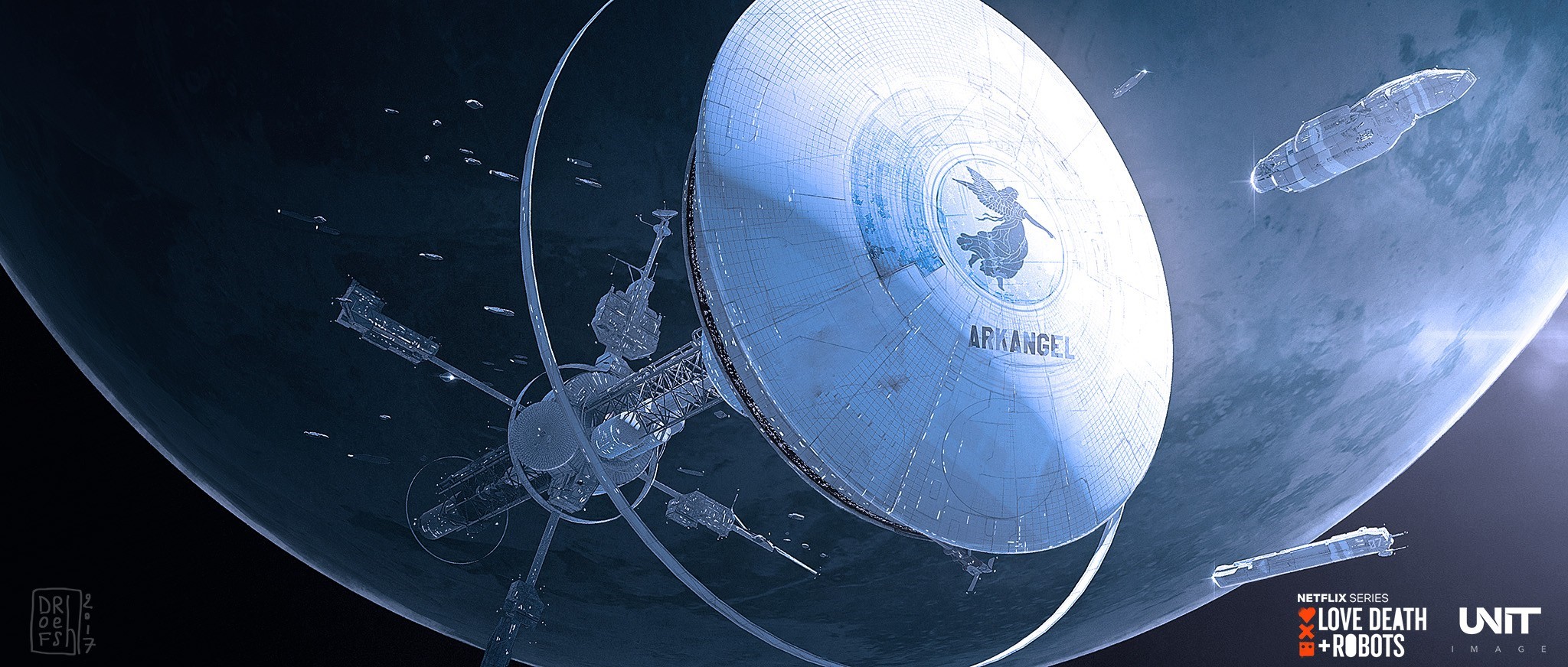 Arkangel Spacestation from Love Death & Robots HD Wallpaper