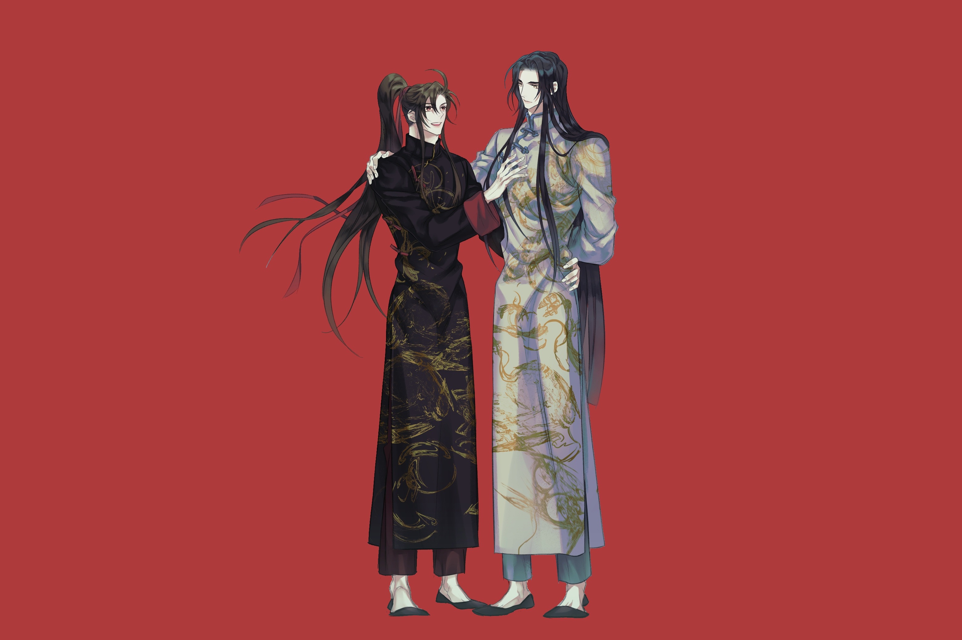 Wei Wuxian and Lan Wangji from Mo Dao Zu Shi HD Wallpaper