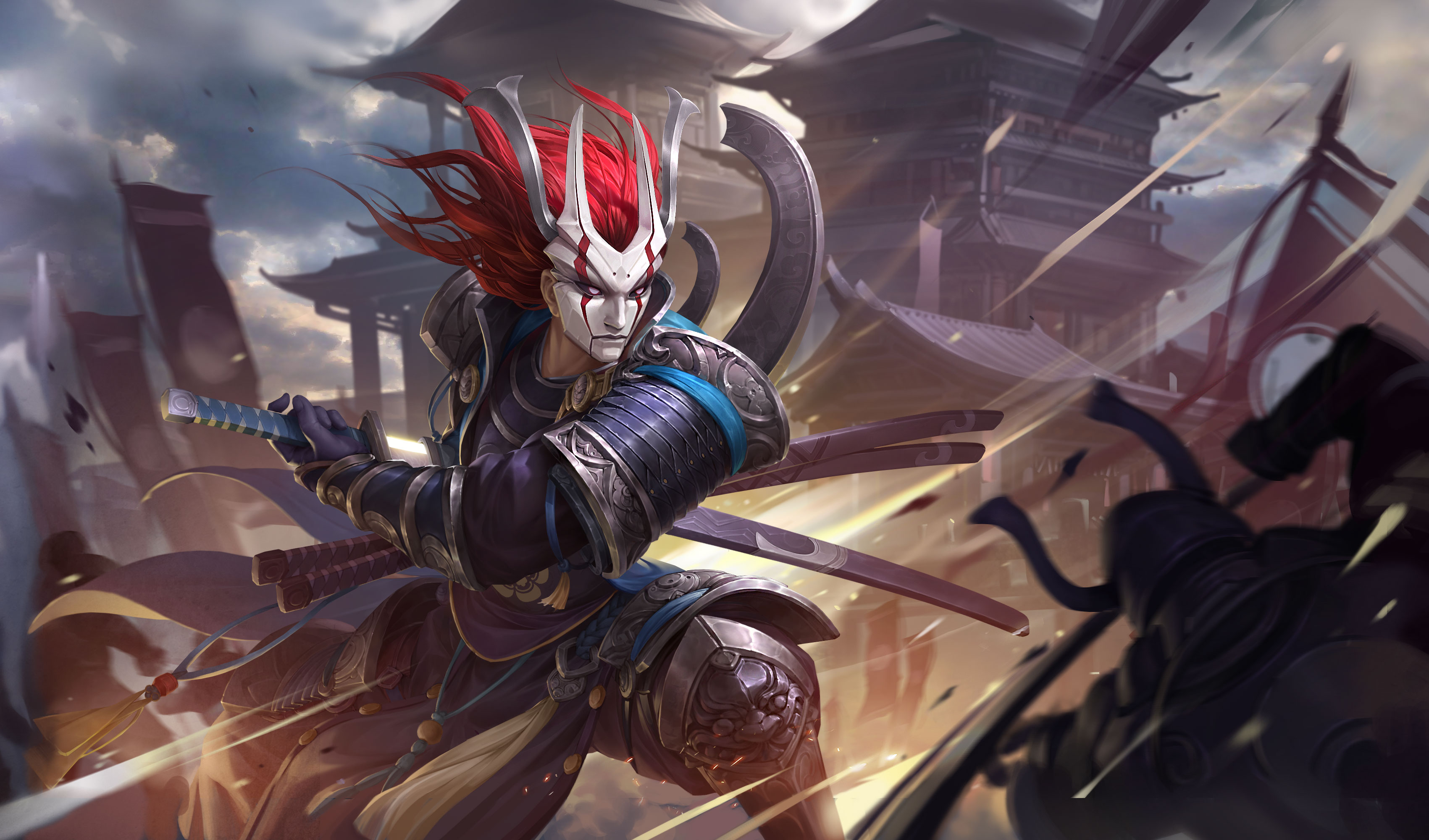 Heroes Evolved Samurai Warrior HD Wallpaper