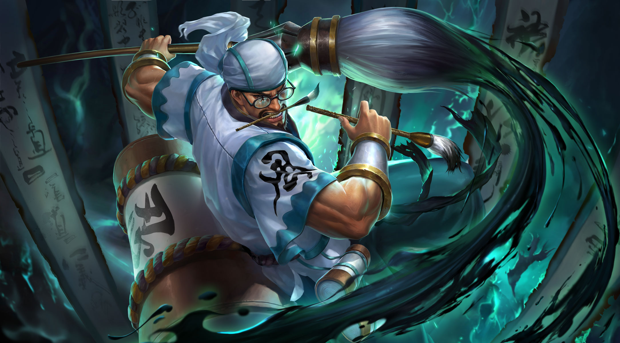Ink Master character from Heroes Evolved HD Wallpaper
