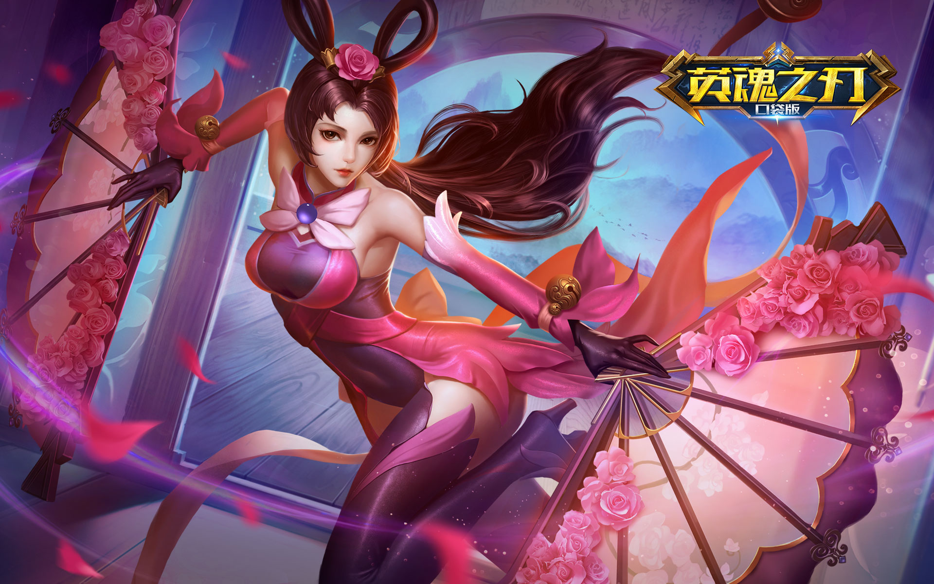 Heroes Evolved: The Rose Dancer HD Wallpaper