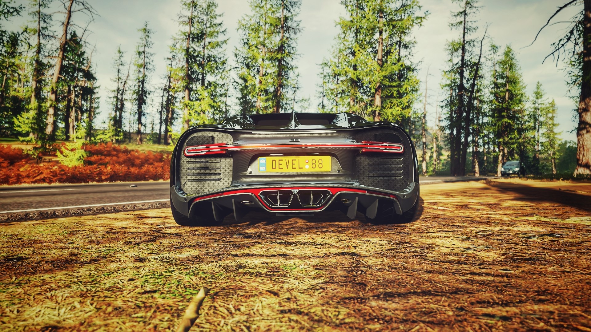 Bugatti Chiron from Forza Horizon 4 HD Wallpaper