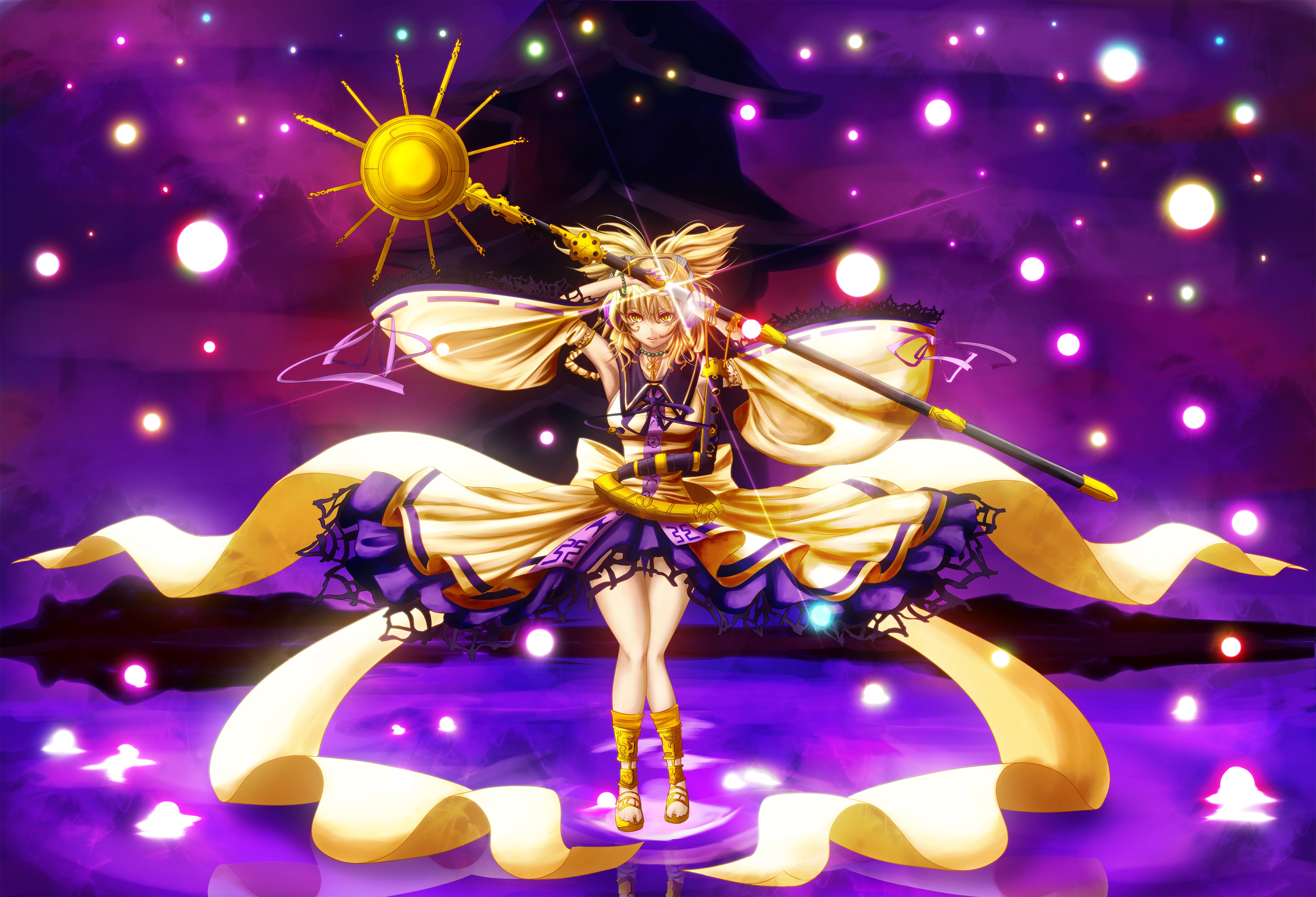 4K Toyosatomimi no Miko from Touhou HD Wallpaper
