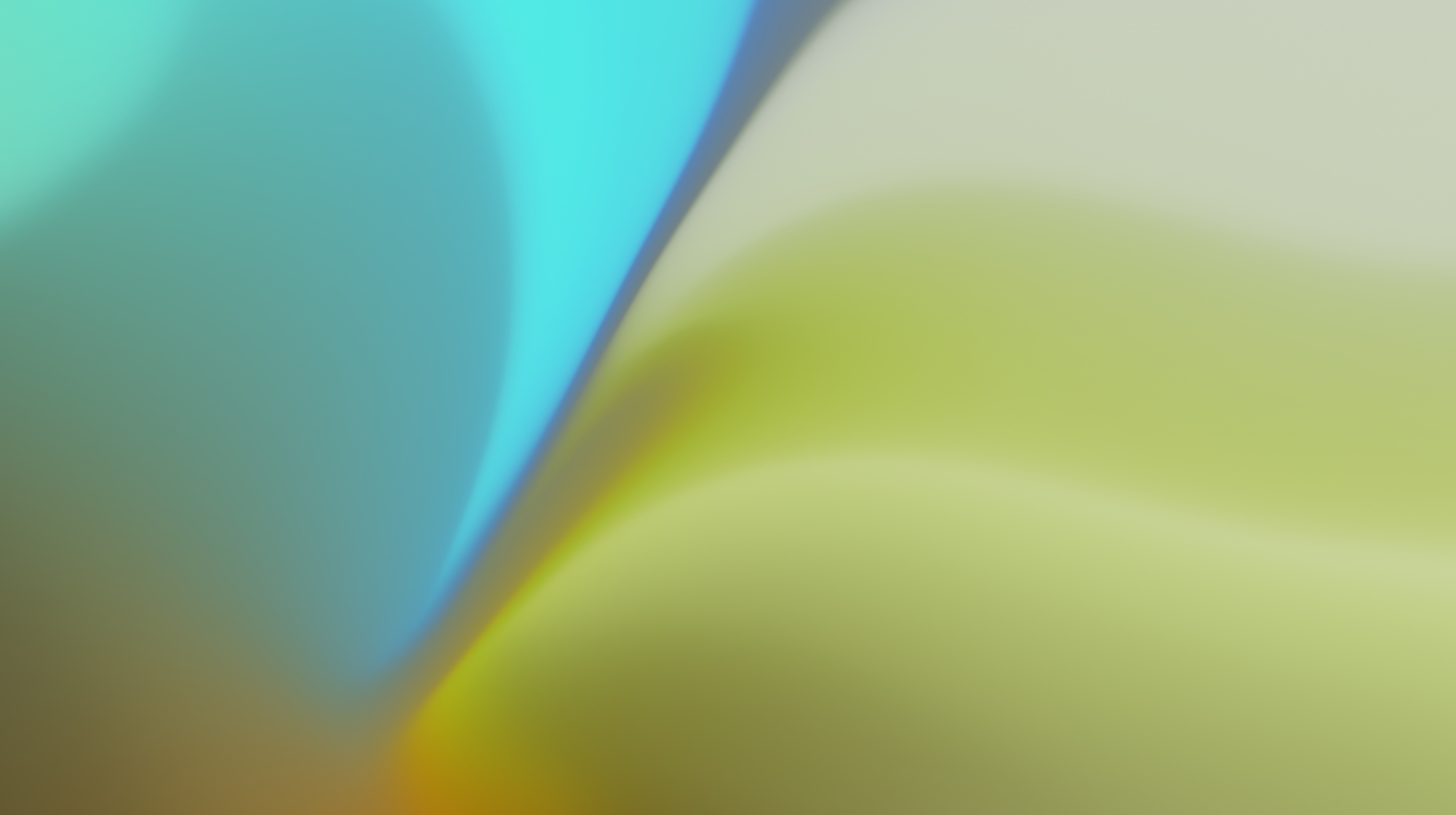 Abstract blurred gradient of blue and green HD Wallpaper