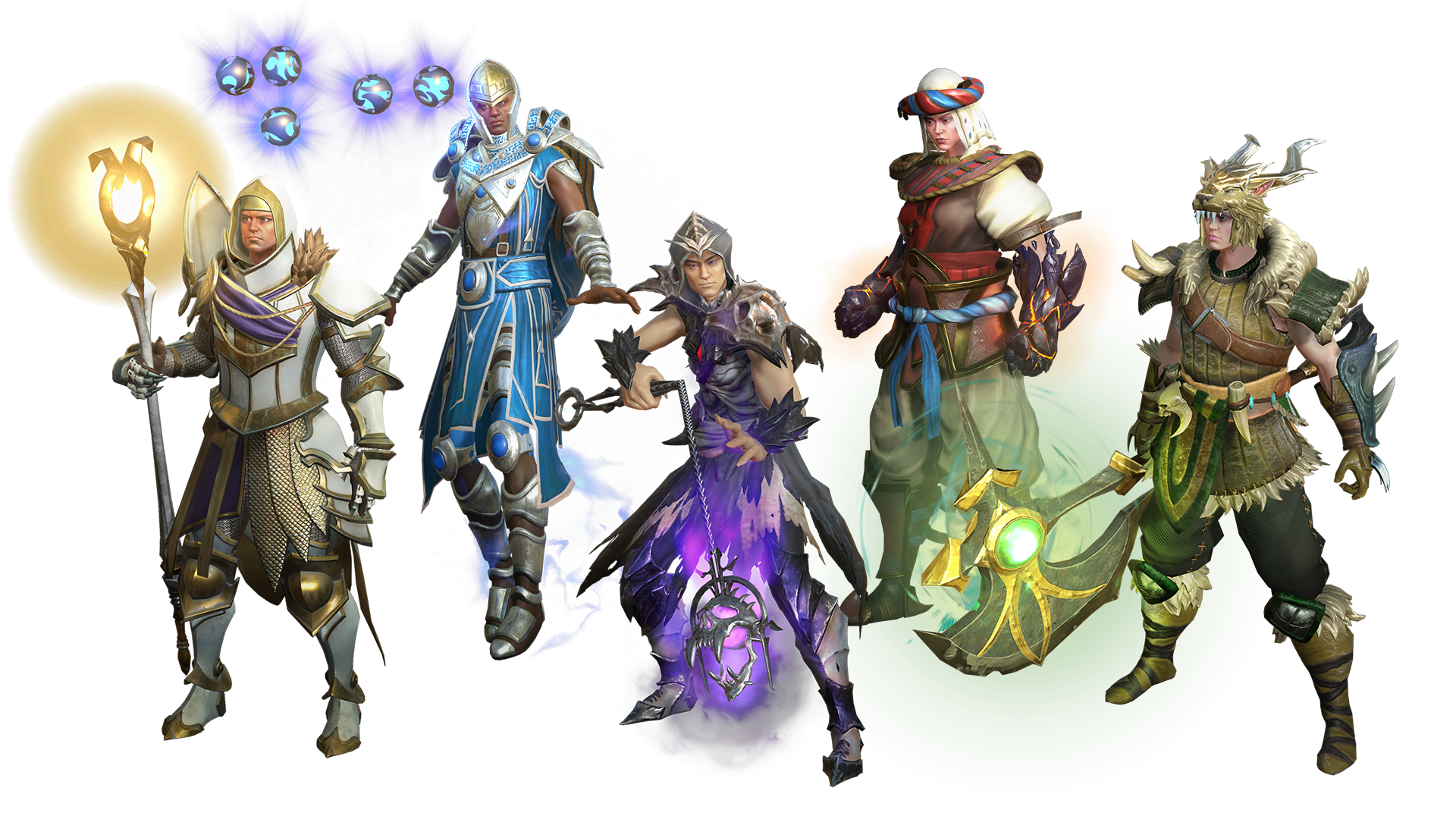 Magic: Legends characters HD Wallpaper