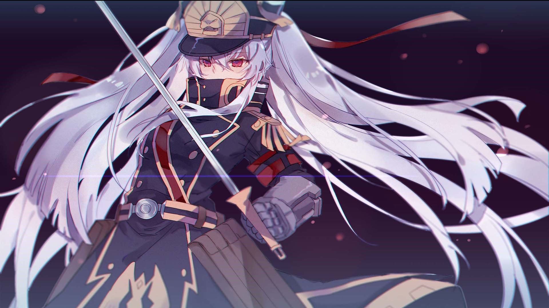 Altair from Re:CREATORS holding a sword HD Wallpaper