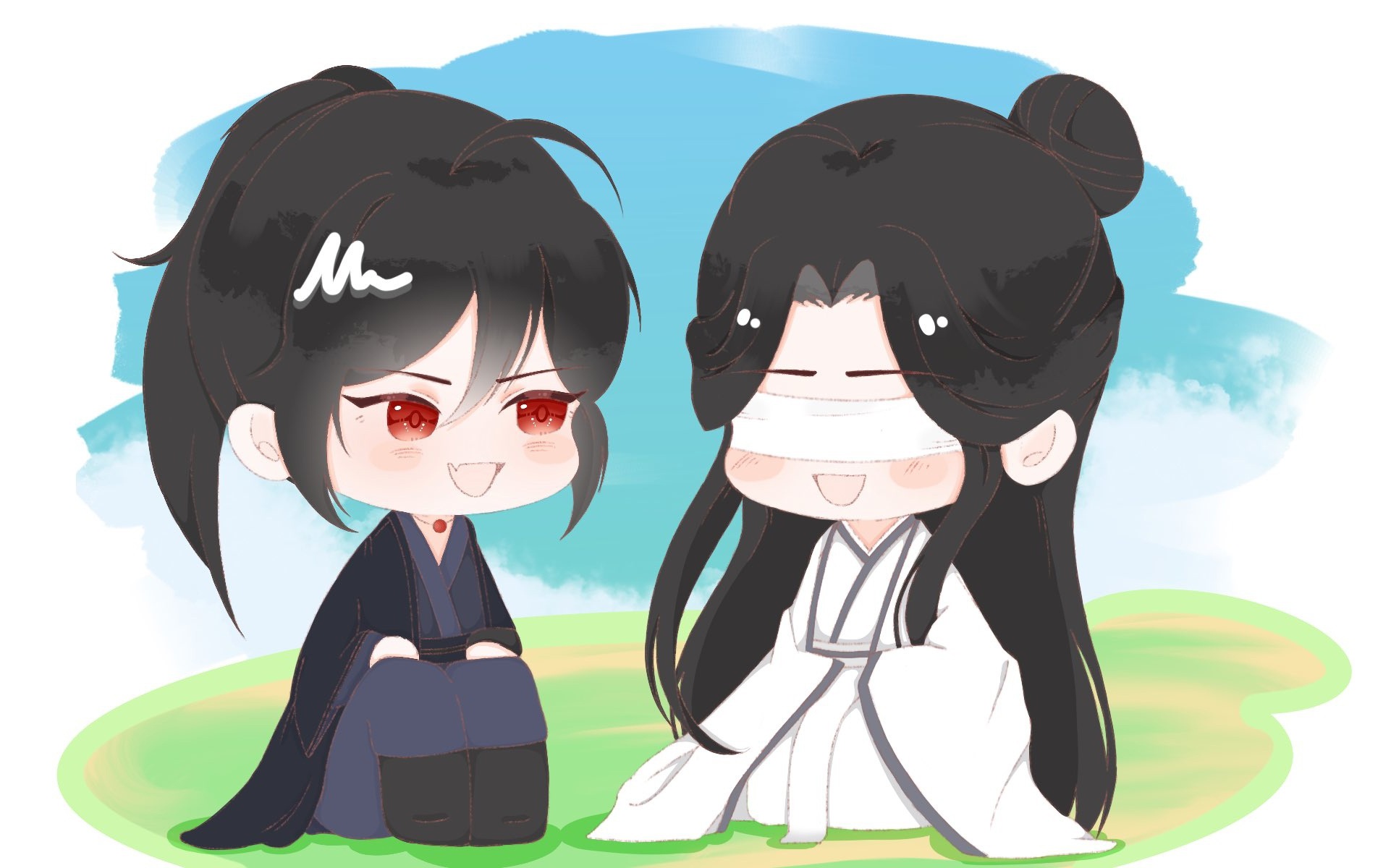 Xue Yang and Xiao Xingchen from Mo Dao Zu Shi HD Wallpaper