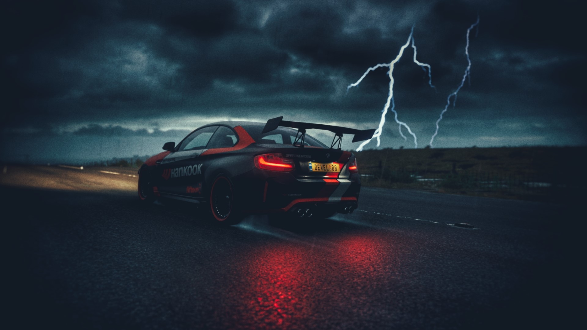 BMW M2 with Hankook livery in Forza Horizon 4 HD Wallpaper