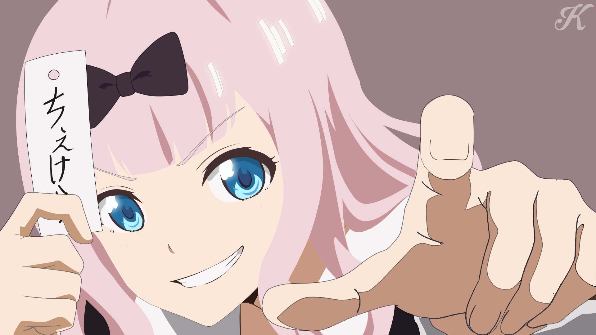 Chika Fujiwara from Kaguya-Sama: Love is War HD Wallpaper