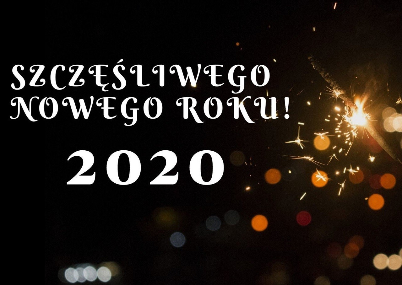 Happy New Year 2020 in Polish HD Wallpaper