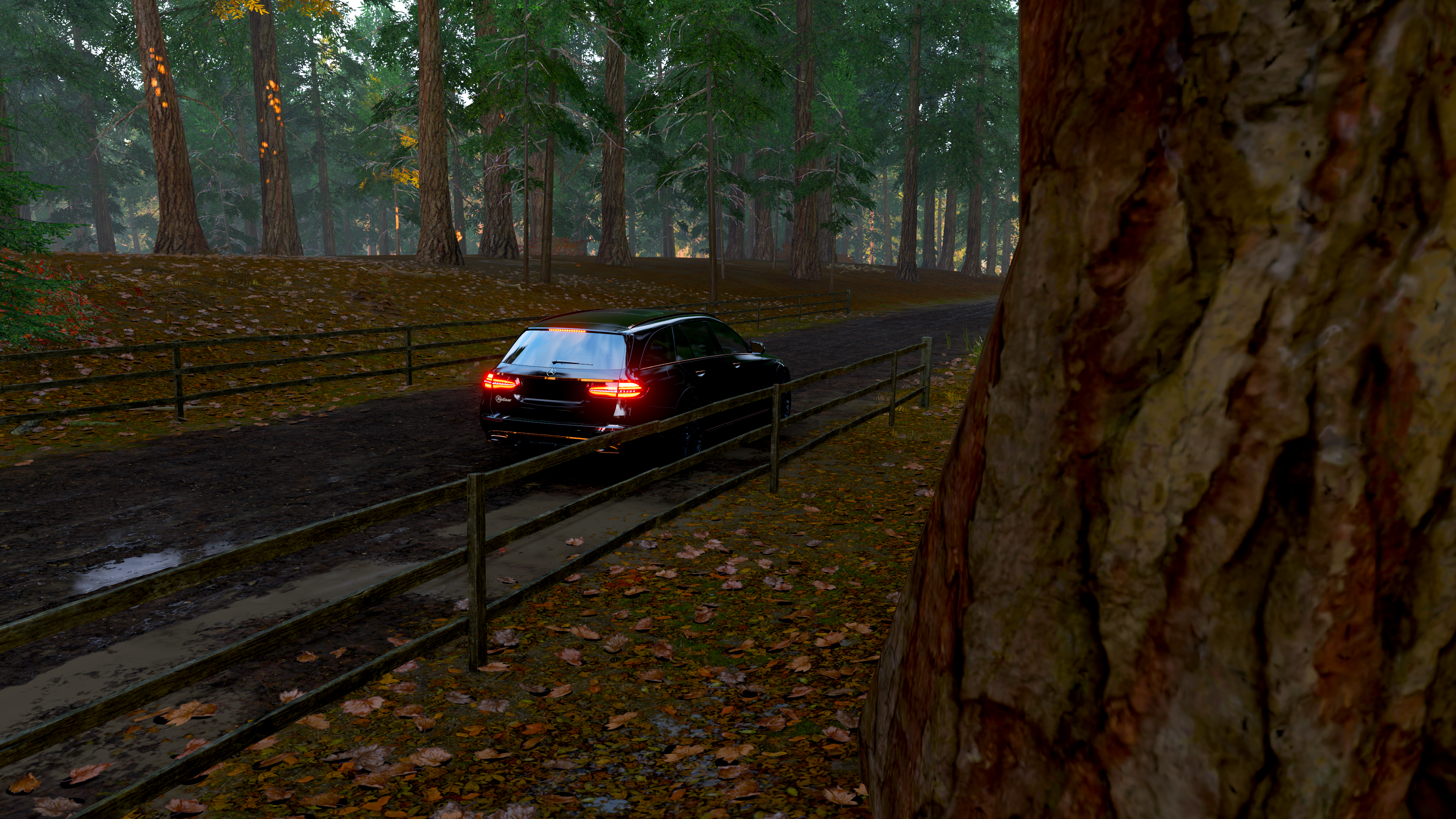 Mercedes-Benz E-Class 350 D in Forza Horizon 4 HD Wallpaper